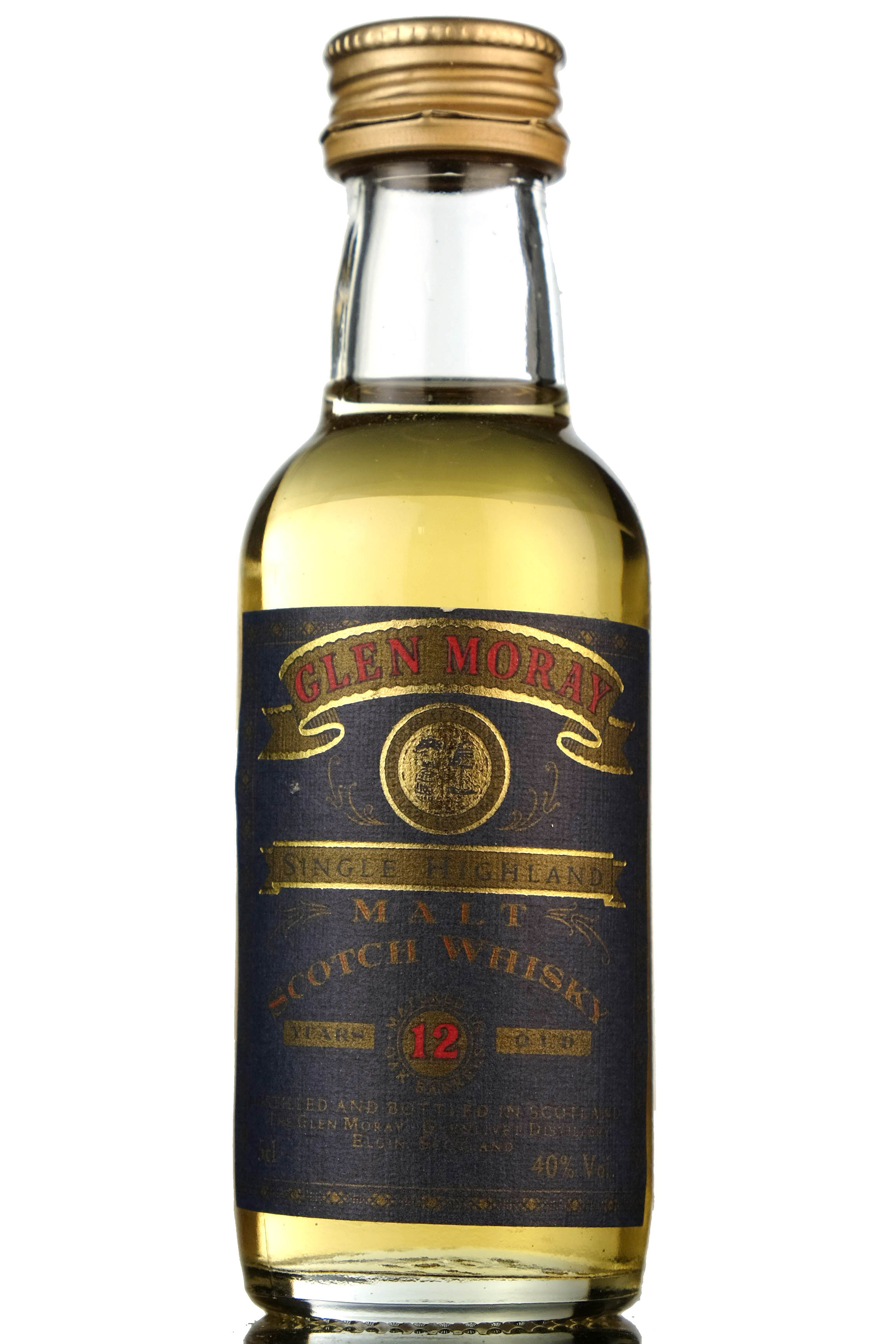 Glen Moray 12 Year Old Miniature