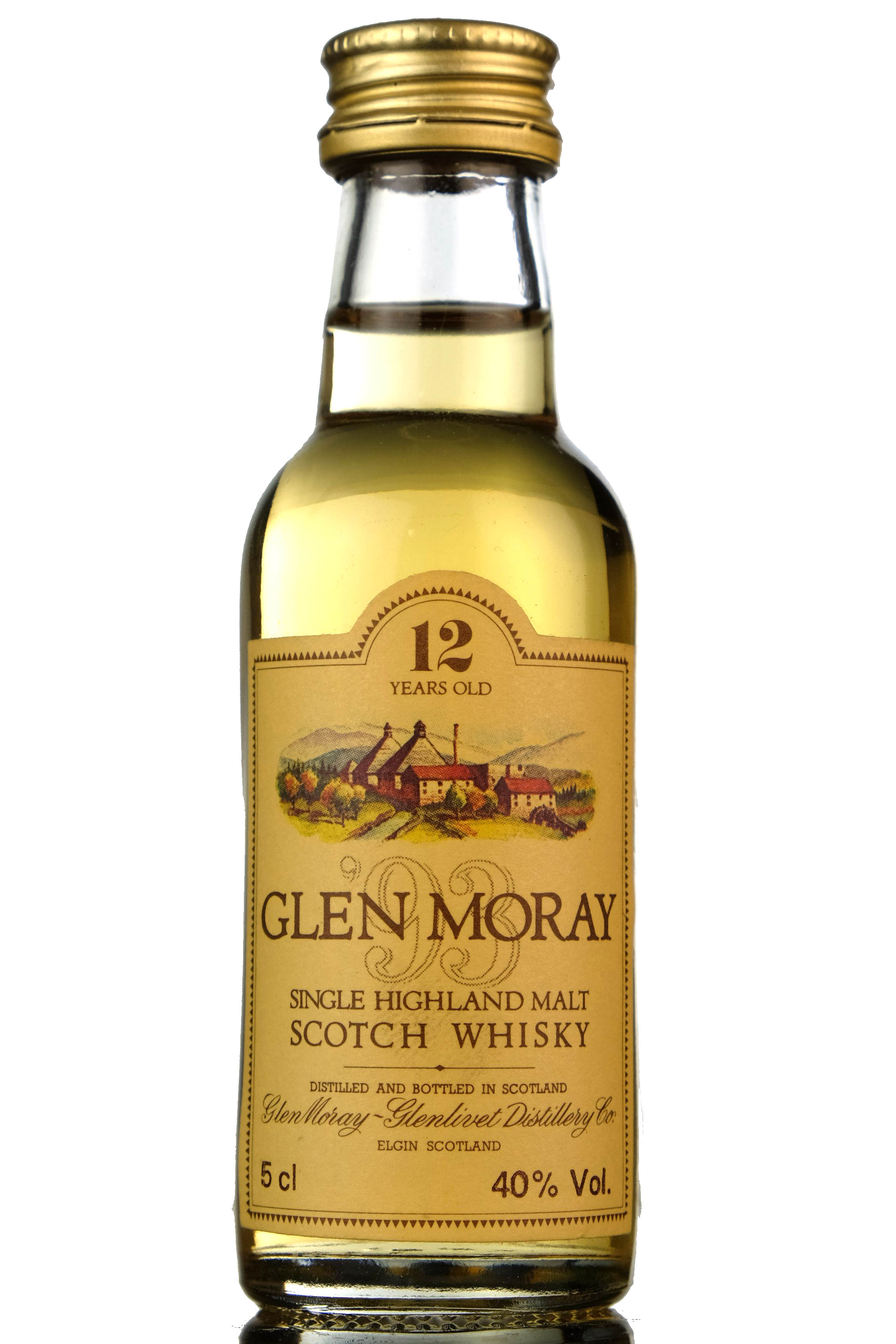 Glen Moray 12 Year Old Miniature