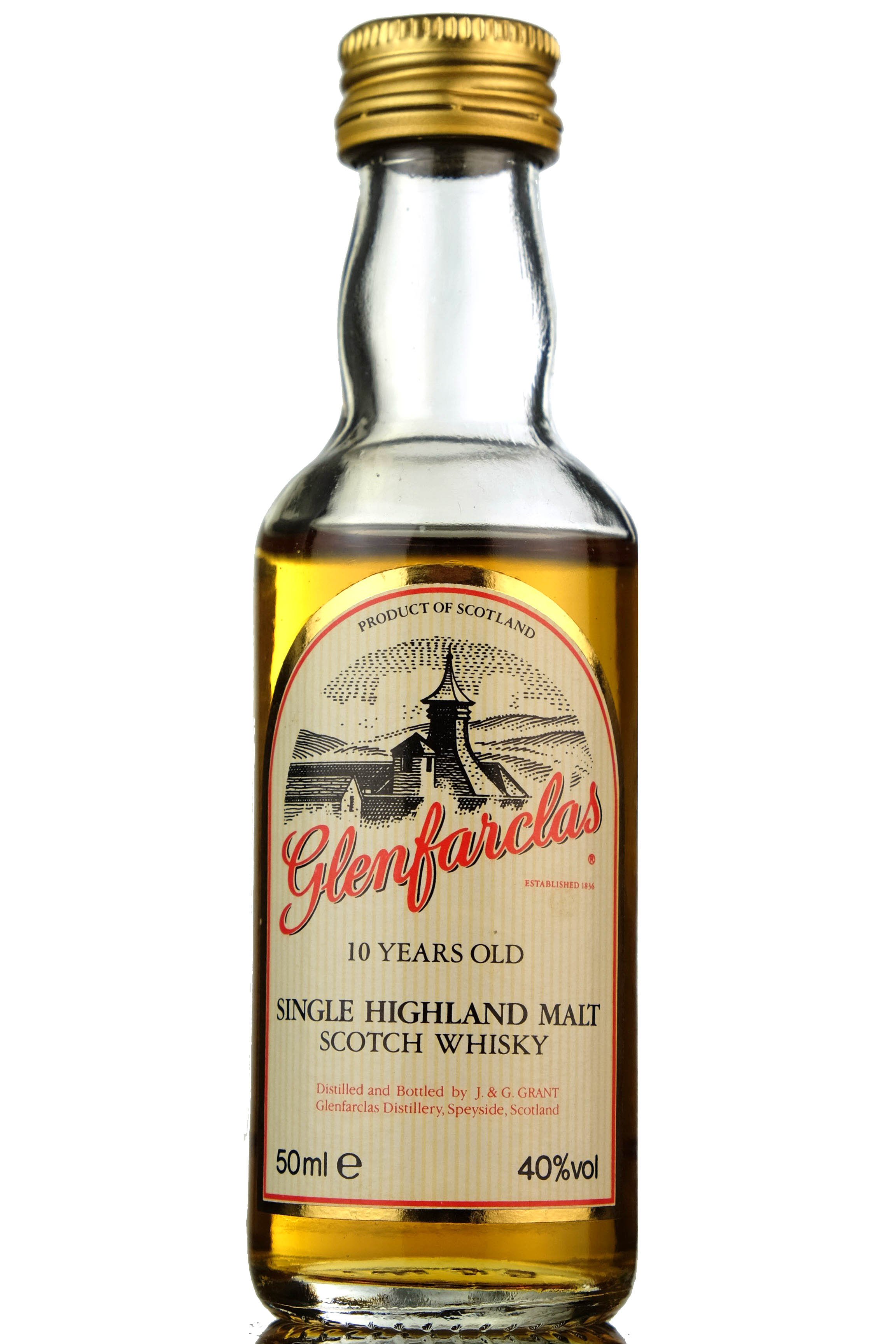 Glenfarclas 10 Year Old Miniature