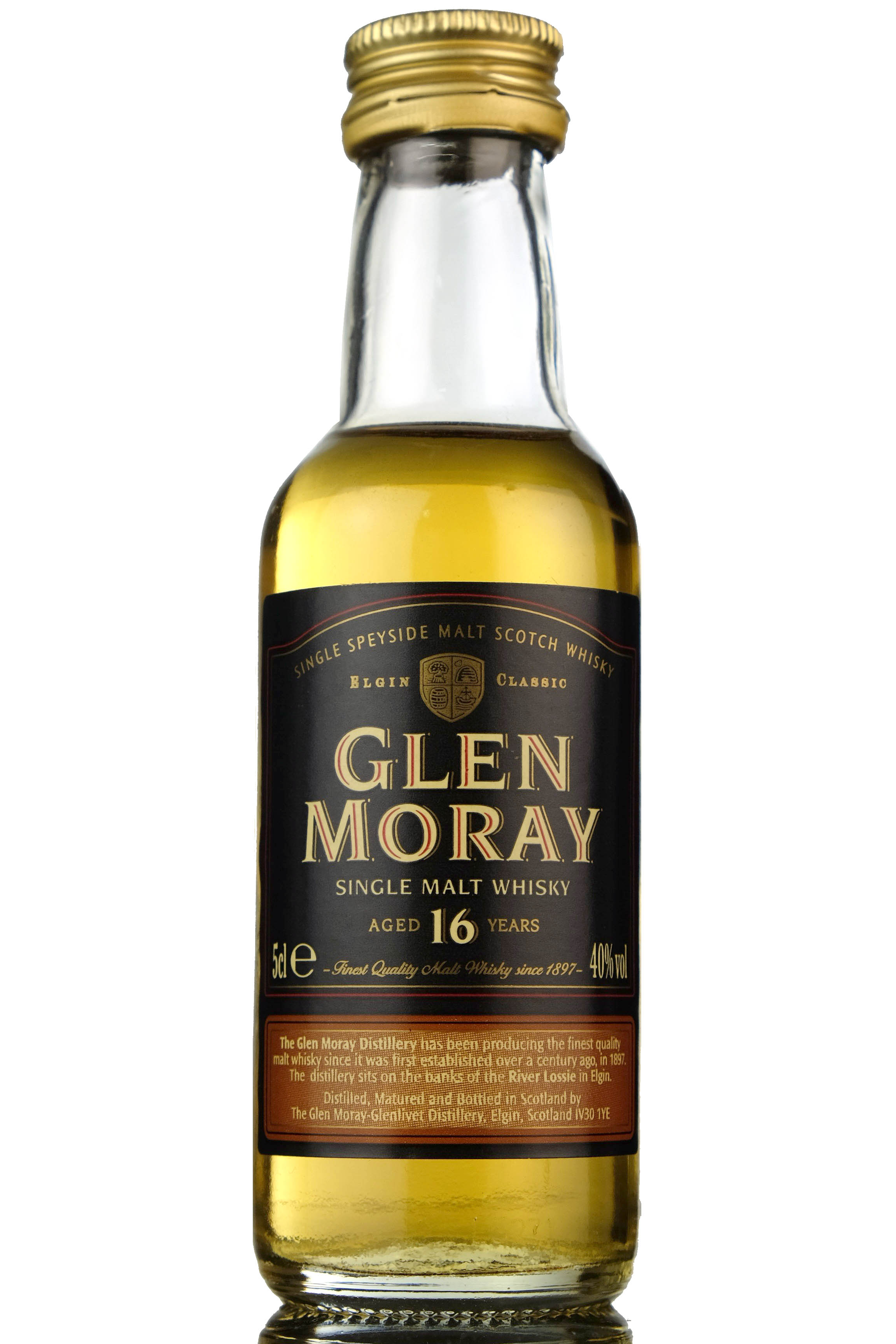 Glen Moray 16 Year Old Miniature