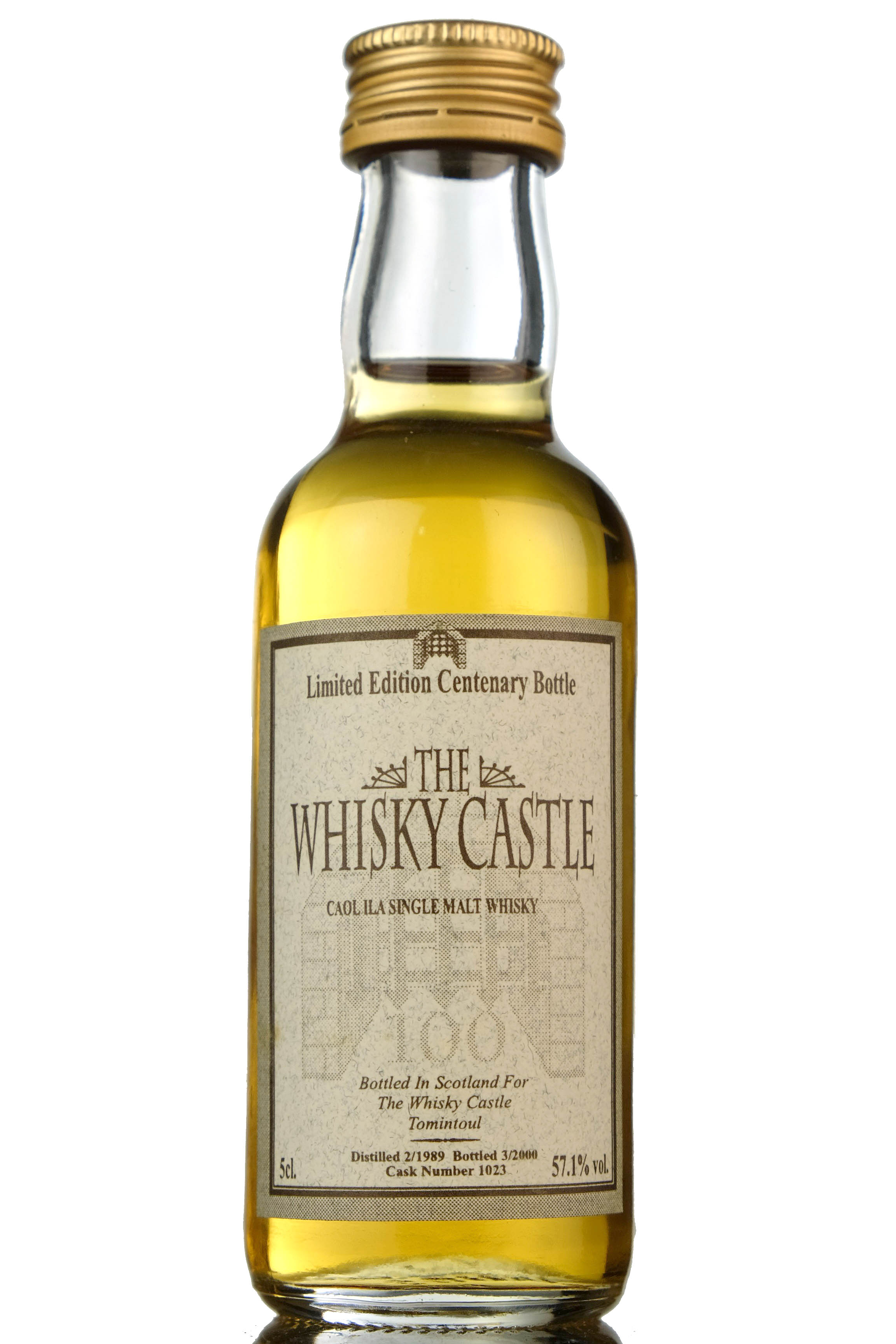 Caol Ila 1989-2000 - Whisky Castle Miniature