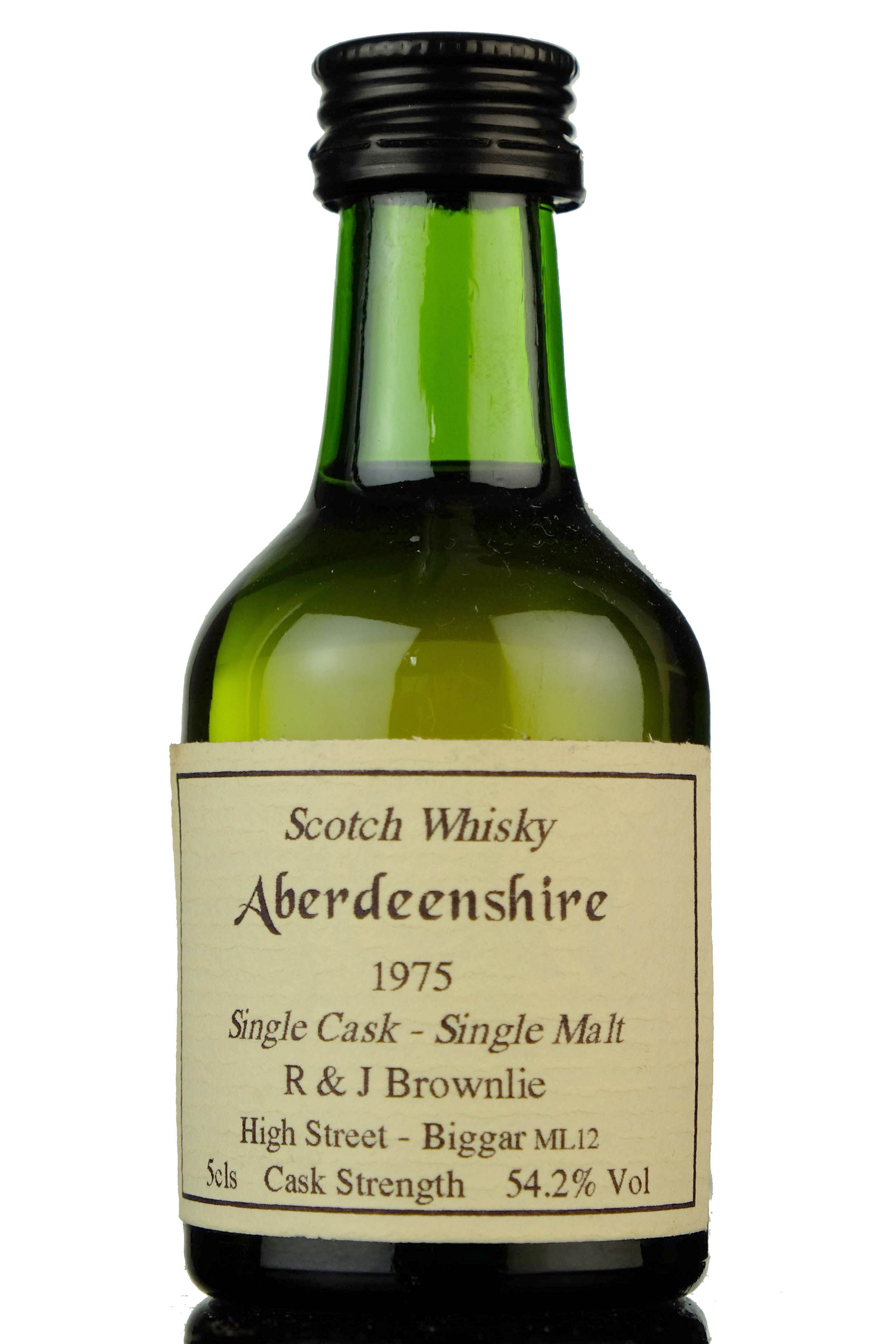 Aberdeenshire 1975 Scotch Whisky Miniature