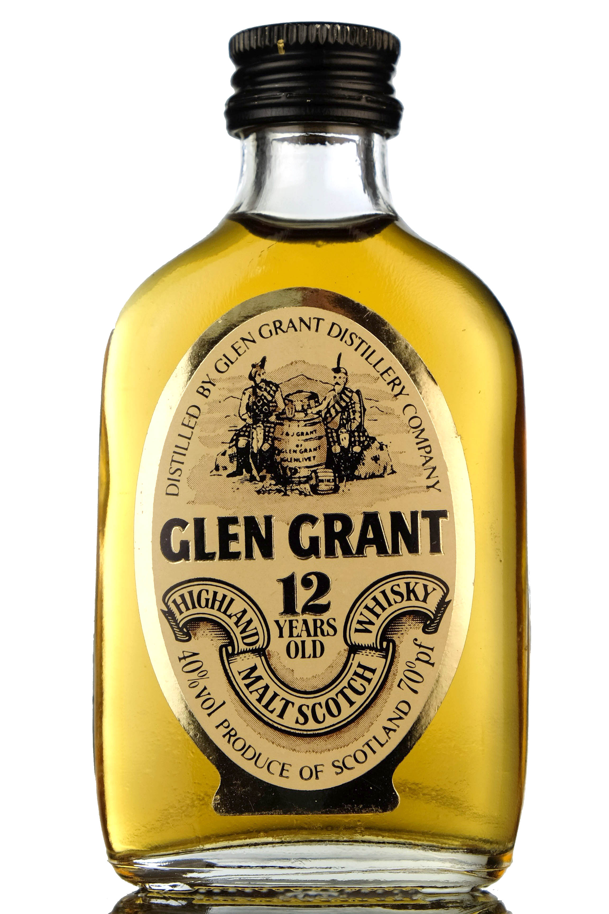 Glen Grant 12 Year Old - 70 Proof Miniature