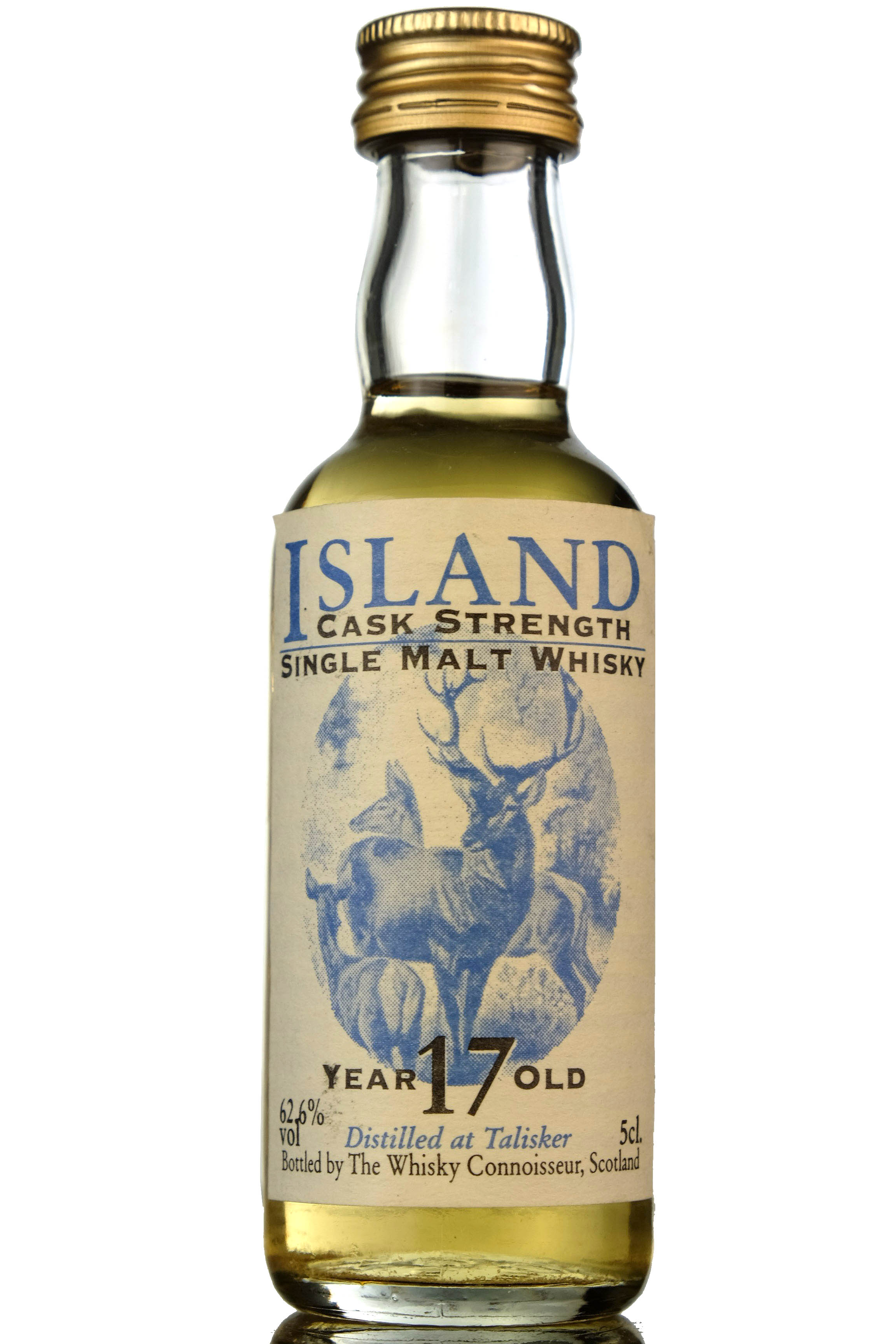 Talisker 17 Year Old - Cask Strength - The Whisky Connoisseur Miniature
