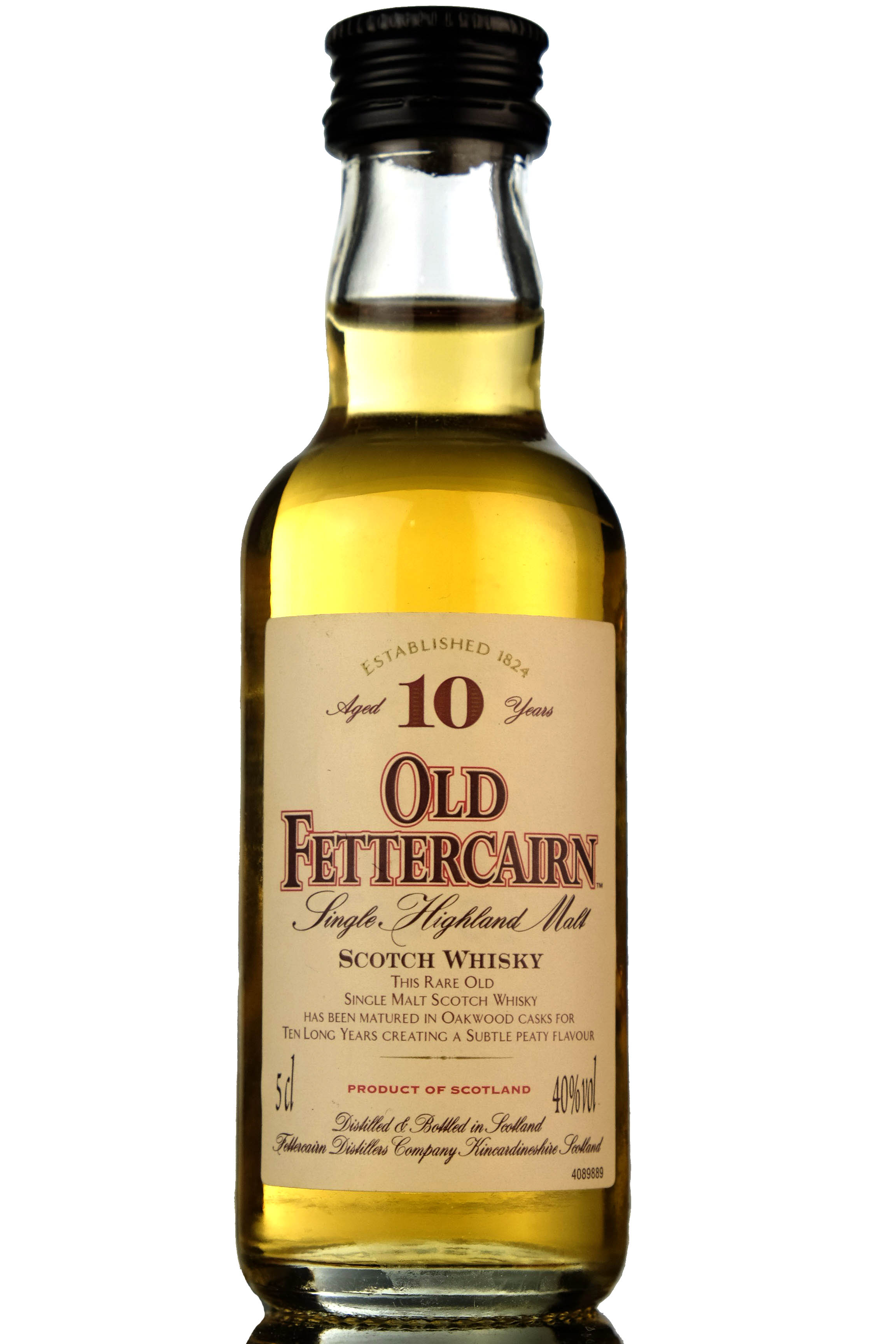 Old Fettercairn 10 Year Old Miniature