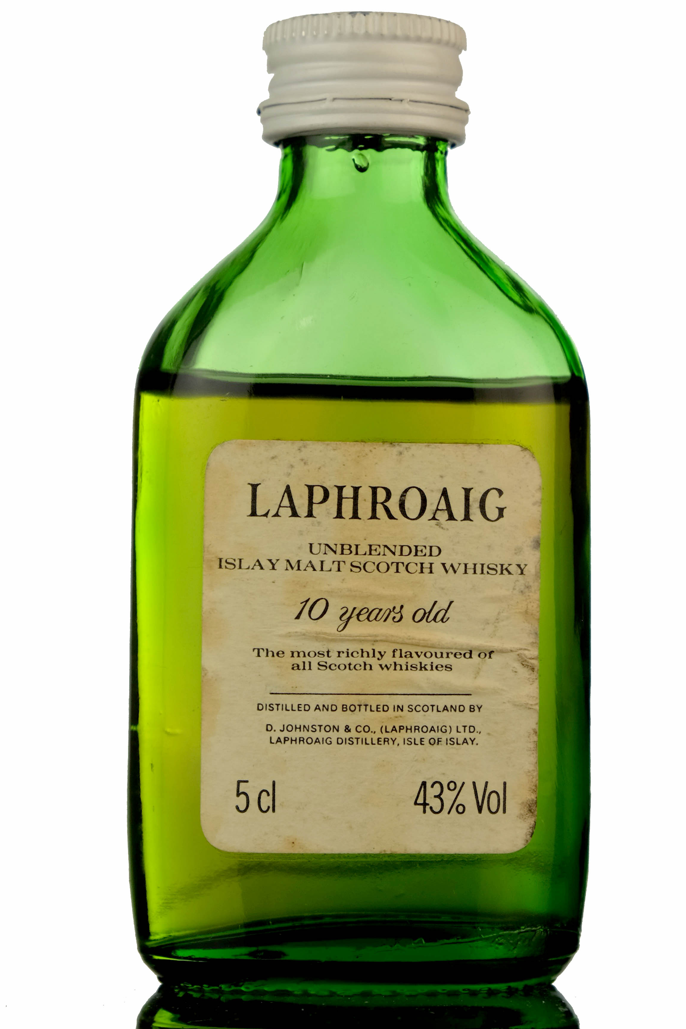 Laphroaig 10 Year Old - Unblended Miniature