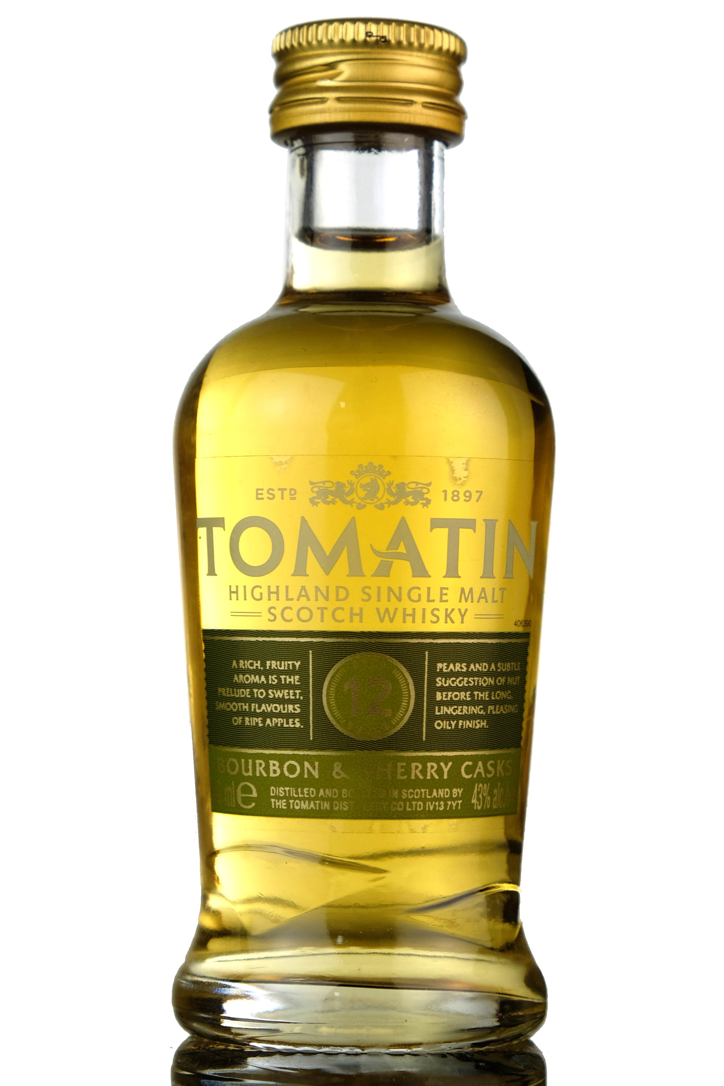 Tomatin 12 Year Old Miniature