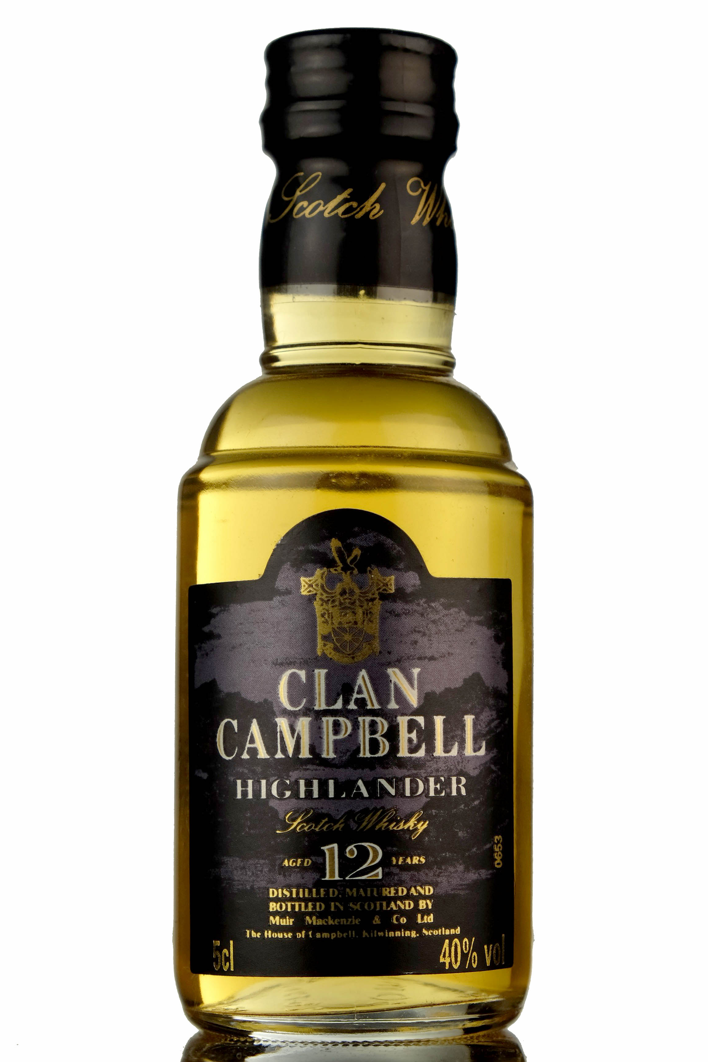 Clan Campbell 12 Year Old Miniature