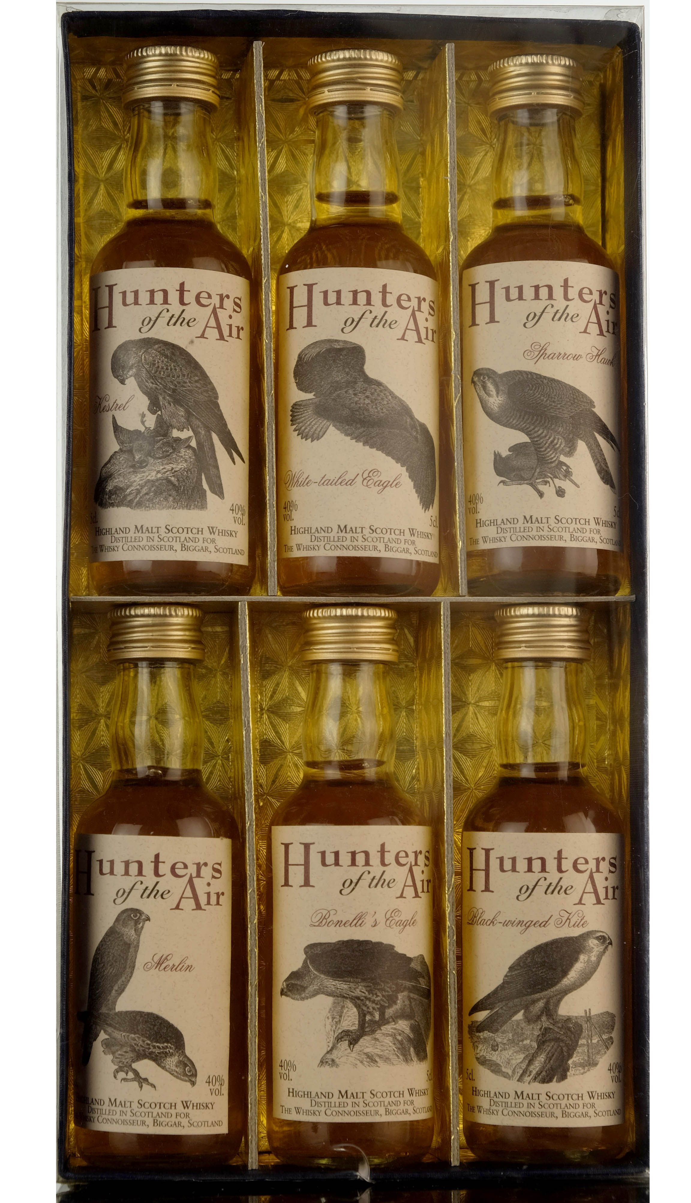 The Whisky Connoisseur Hunters of the Air - Set Of 6 Miniatures