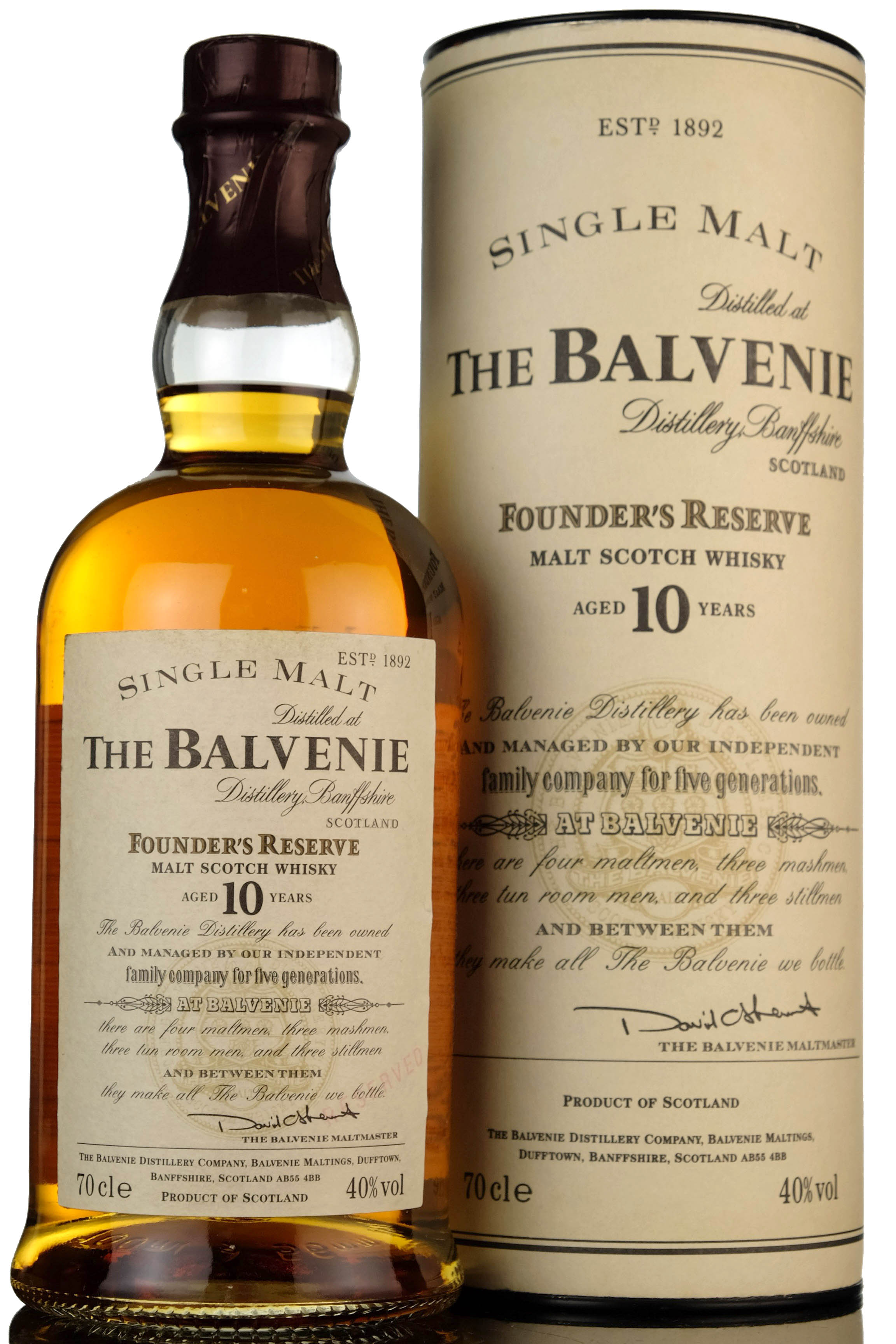 Balvenie 10 Year Old - Founders Reserve