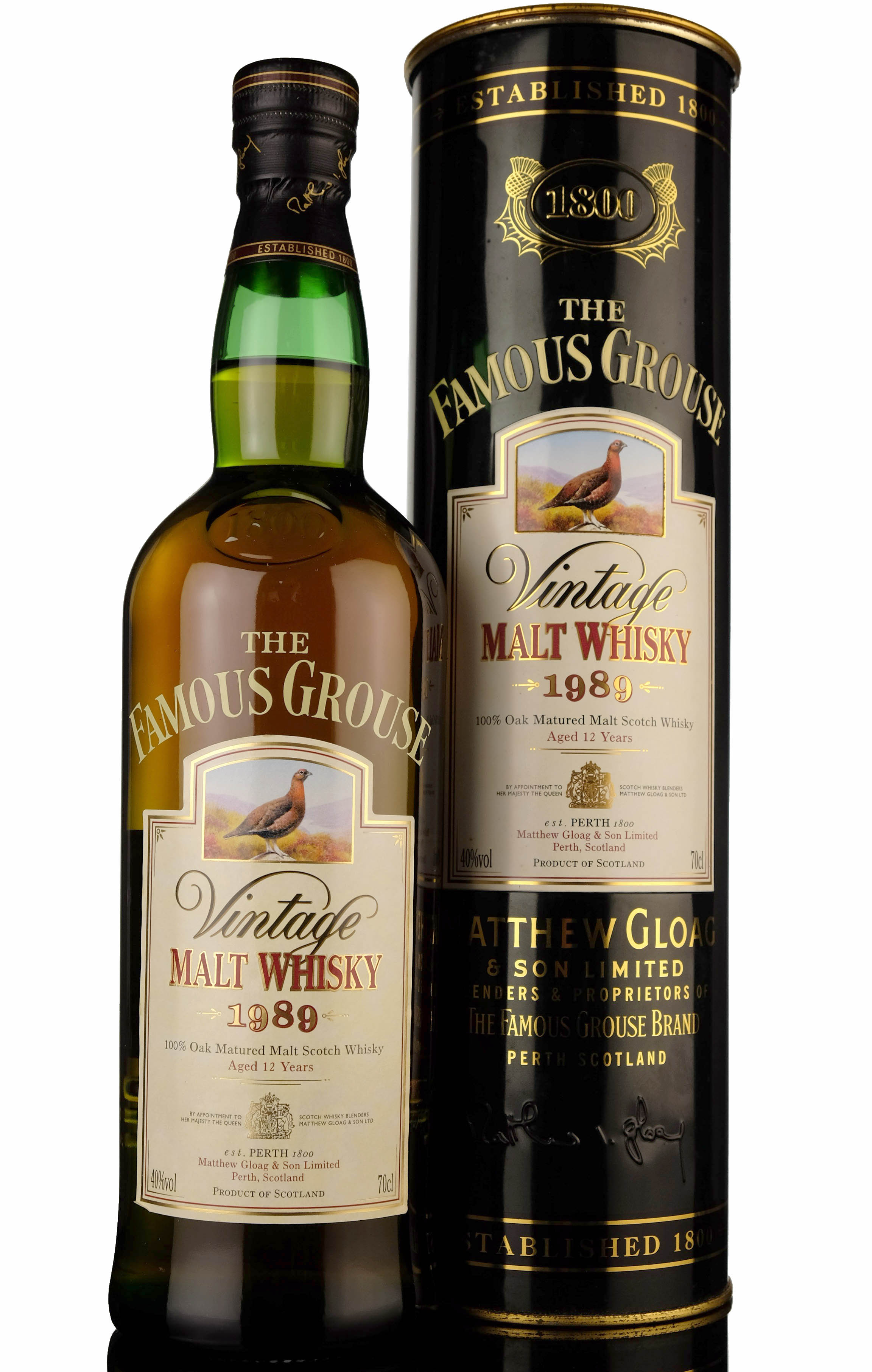 Famous Grouse 1989 - 12 Year Old