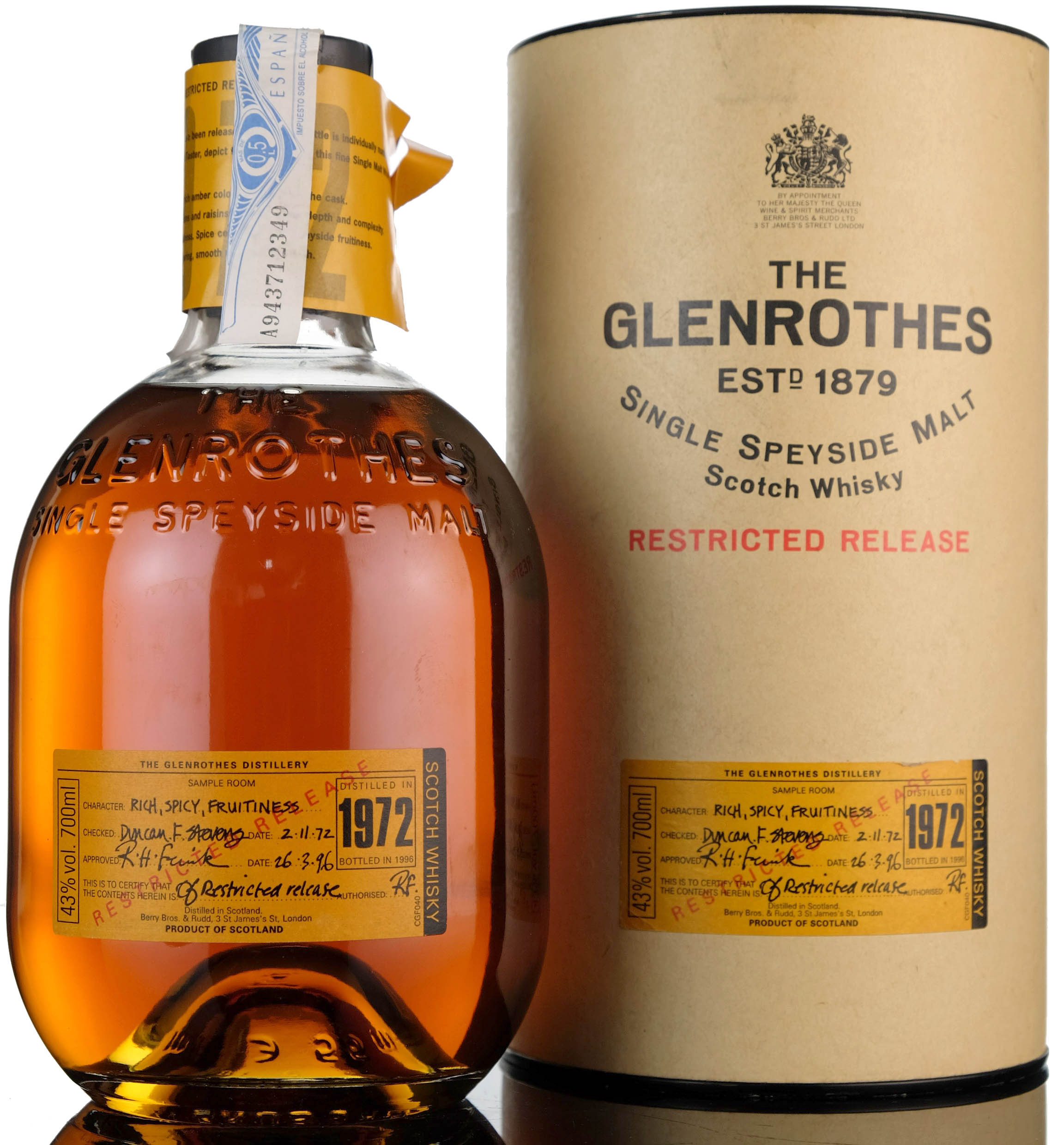 Glenrothes 1972-1996