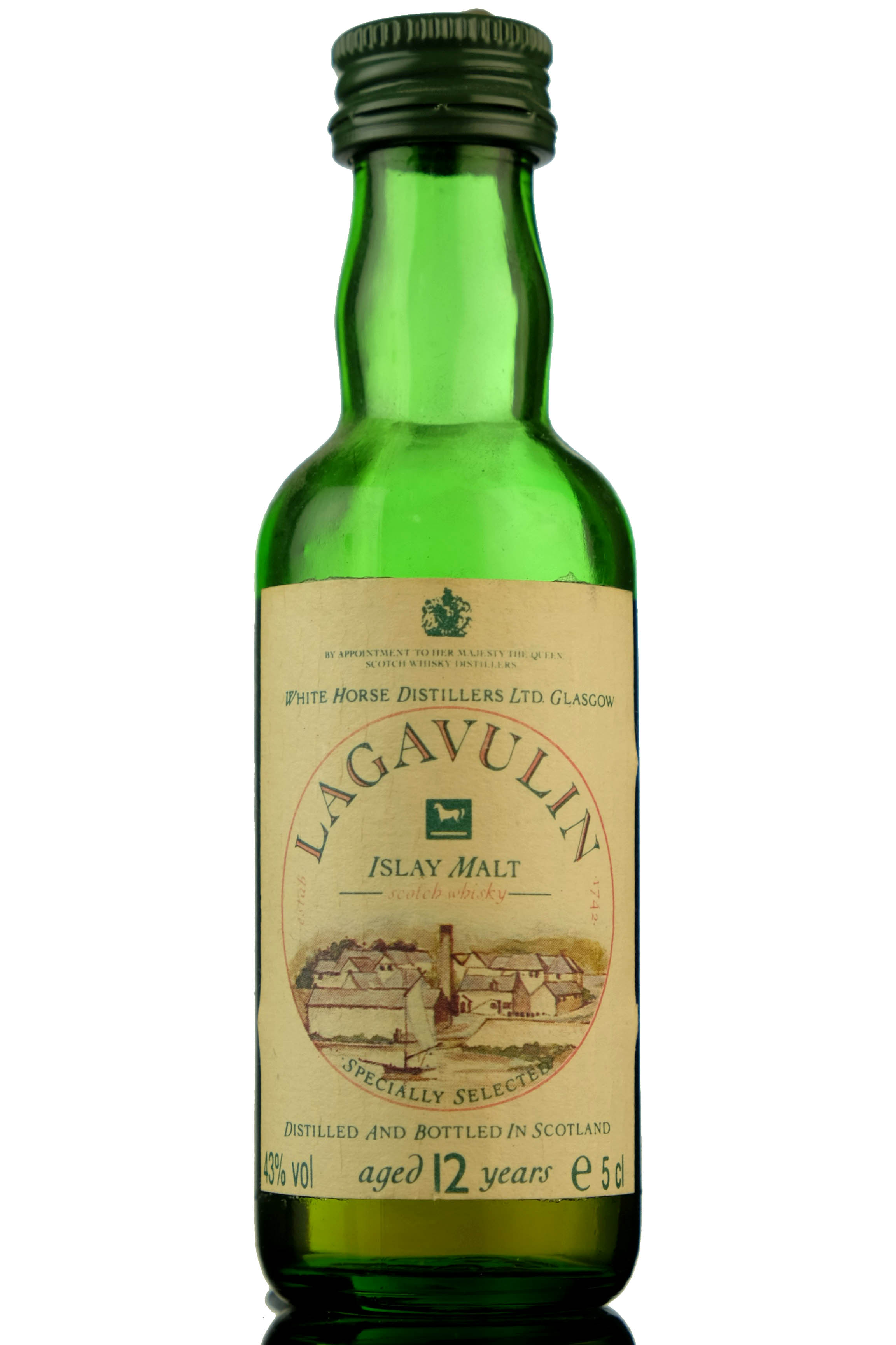 Lagavulin 12 Year Old - White Horse Miniature