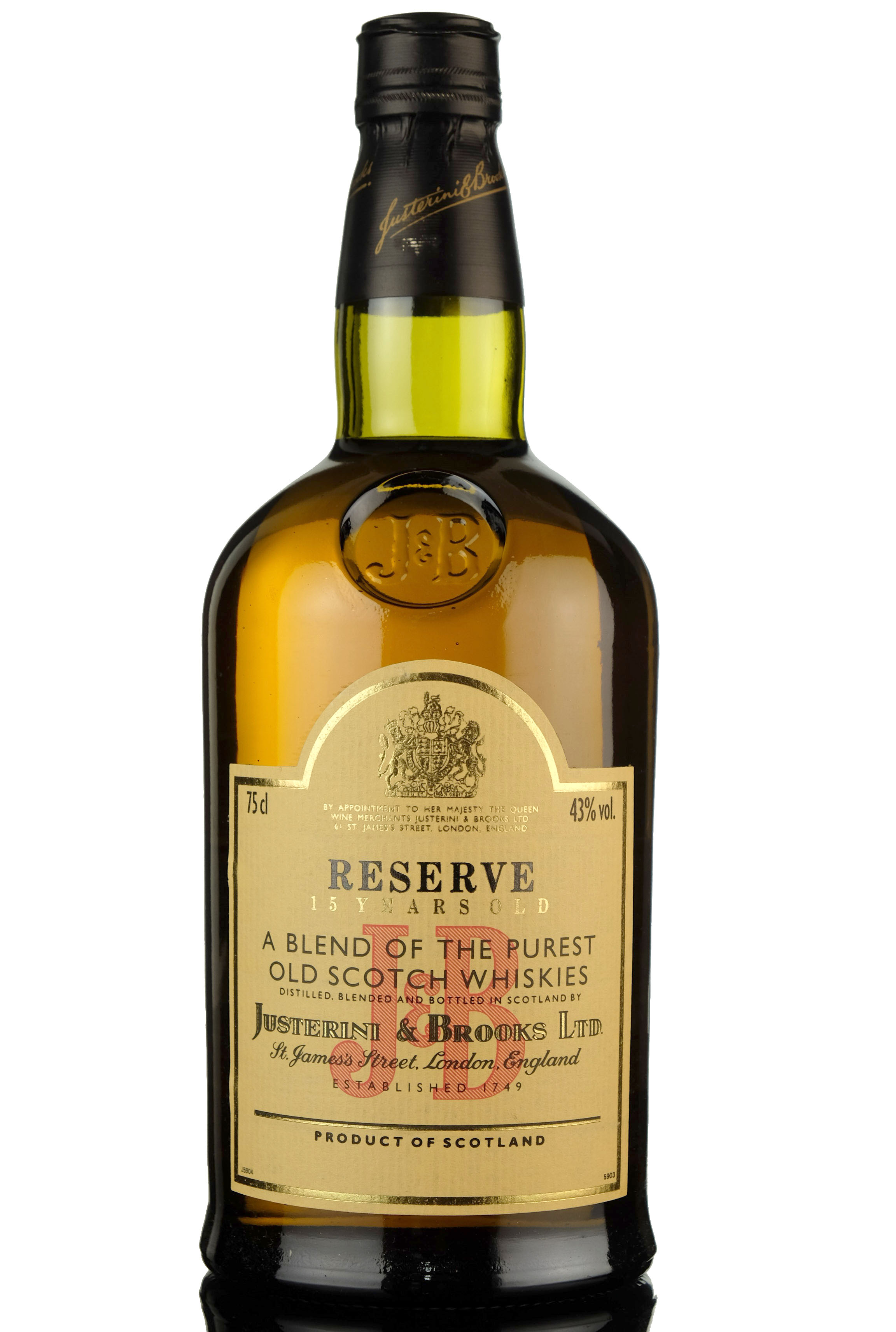 J&B Reserve - 15 Year Old