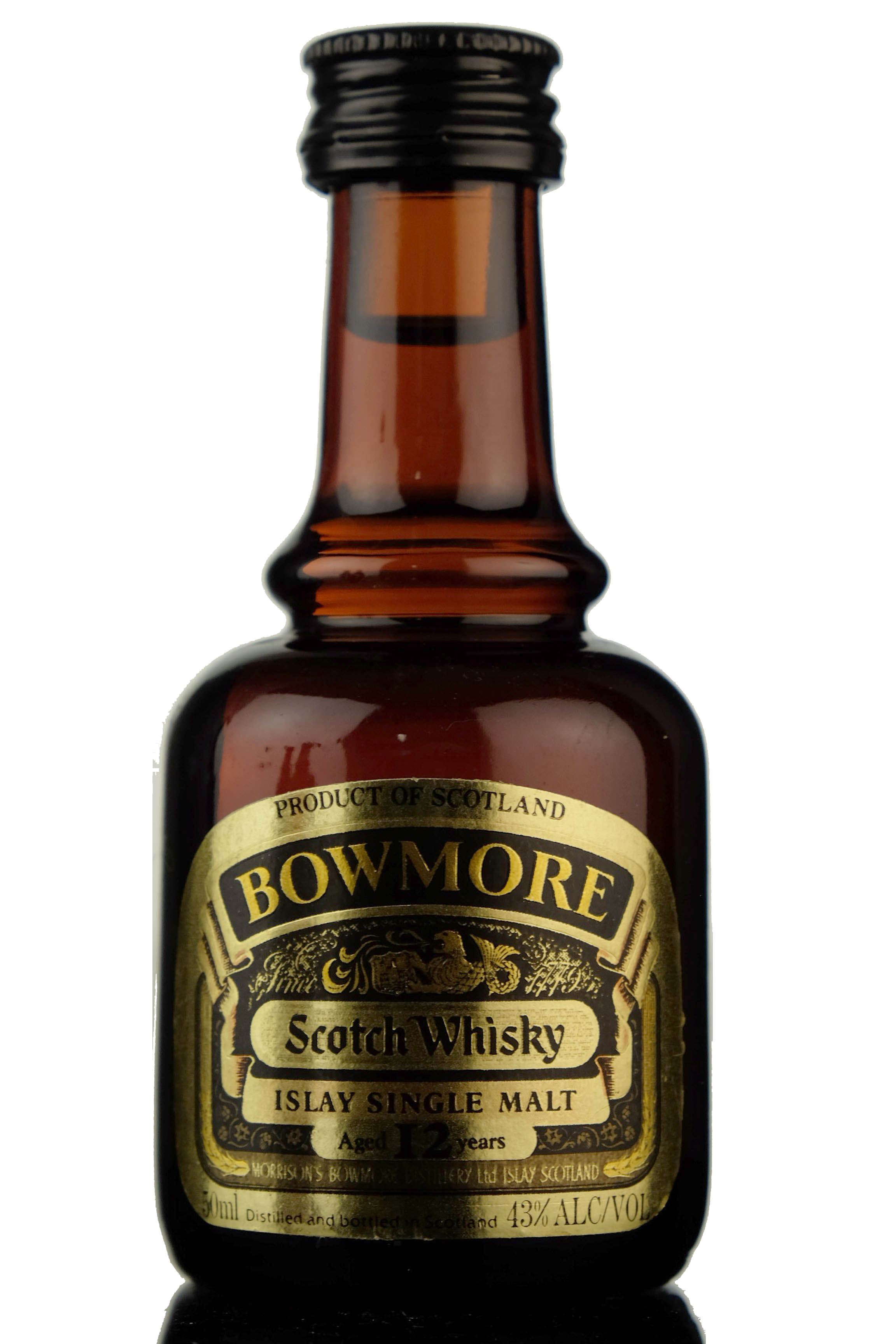 Bowmore 12 Year Old Miniature