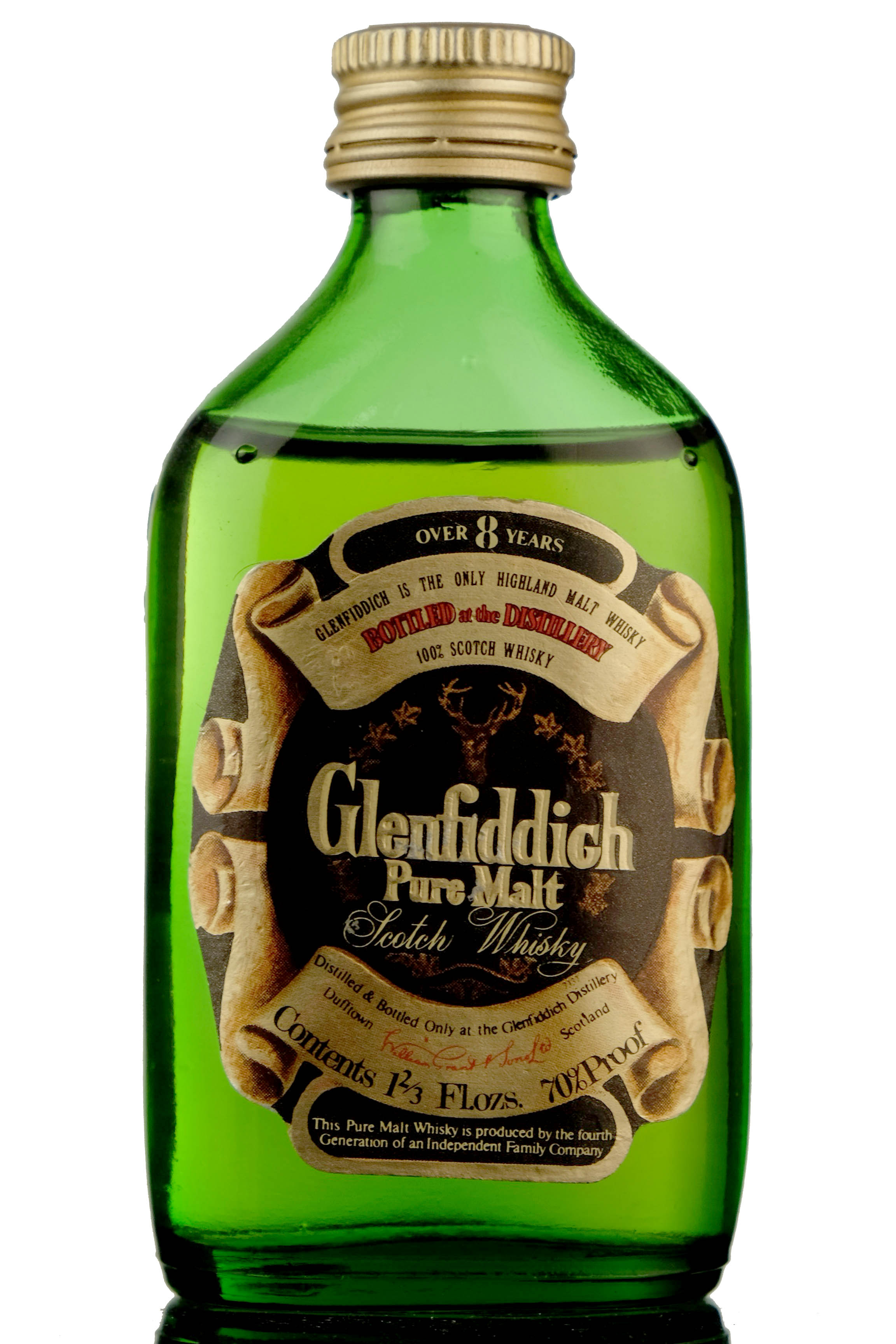 Glenfiddich 8 Year Old - 70 Proof Miniature