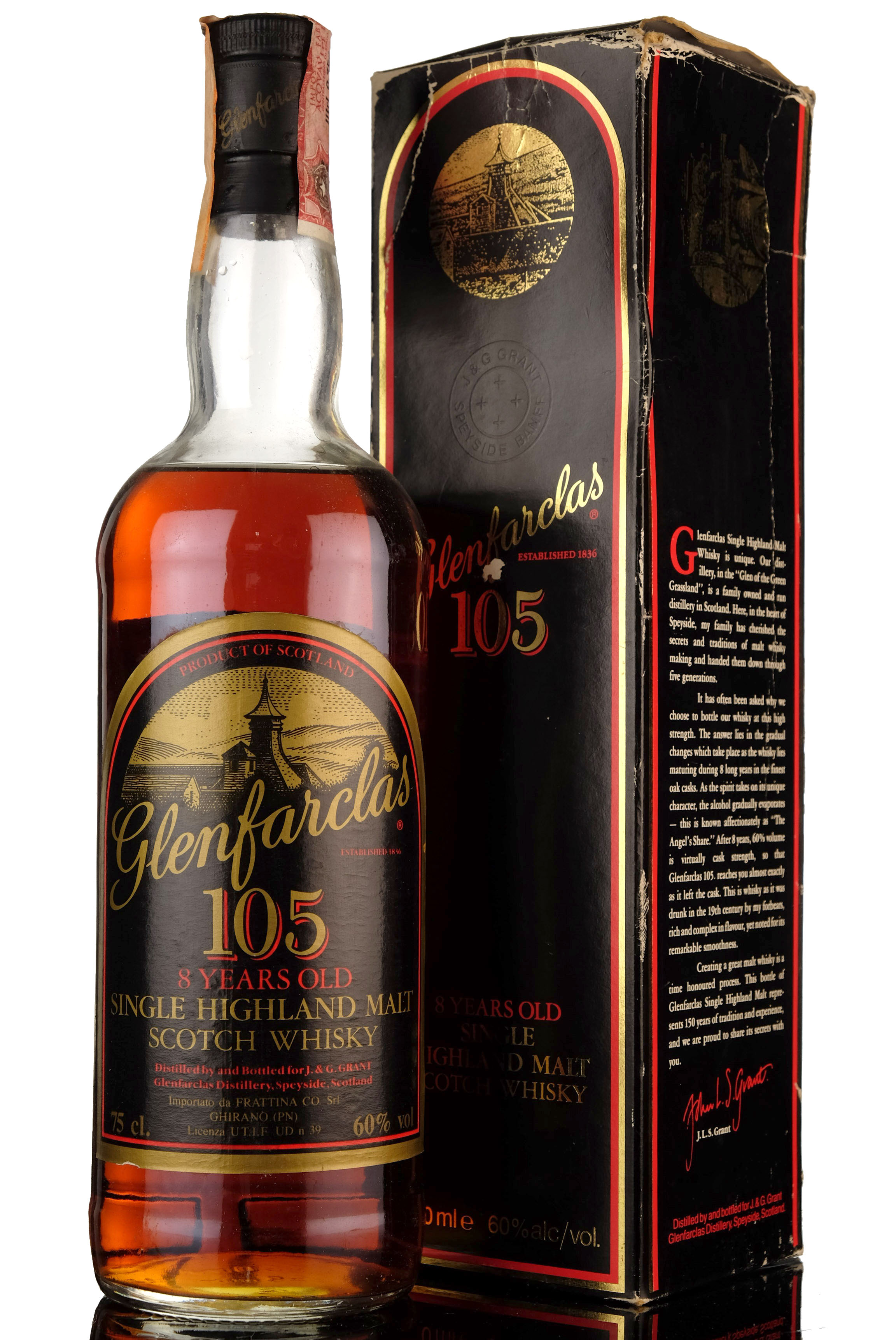 Glenfarclas 8 Year Old - 105 - 1980s