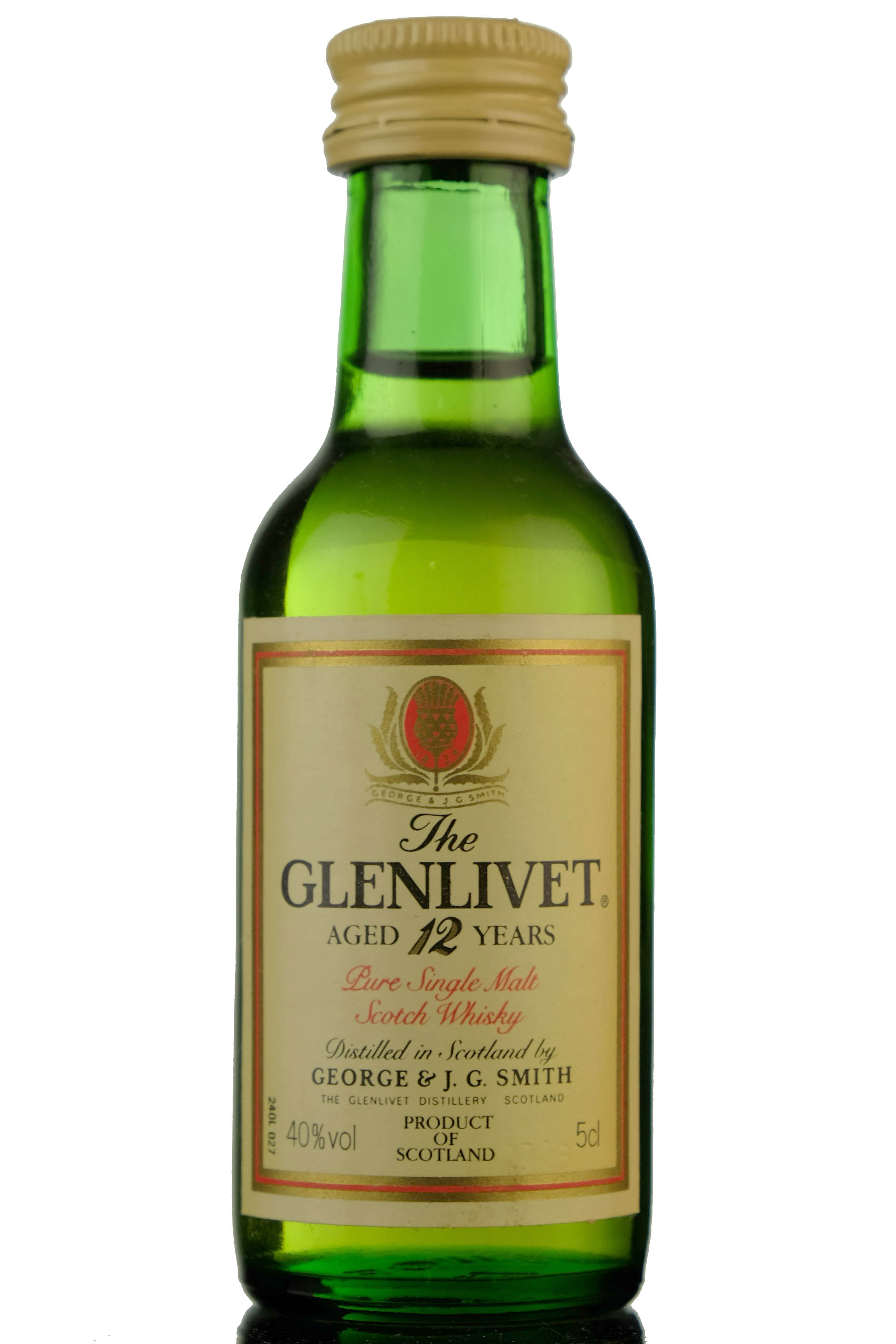 Glenlivet 12 Year Old Miniature