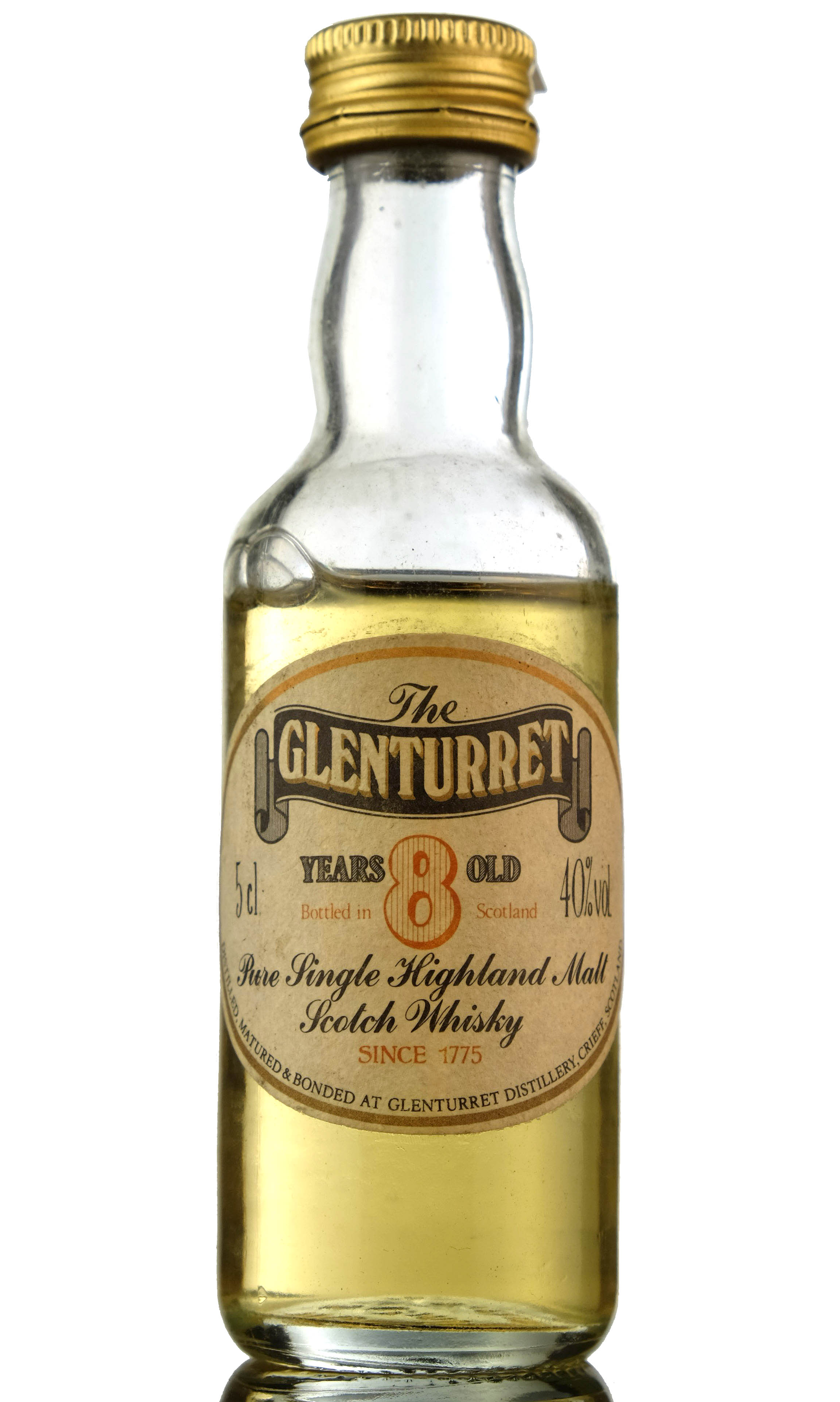 Glenturret 8 Year Old Miniature