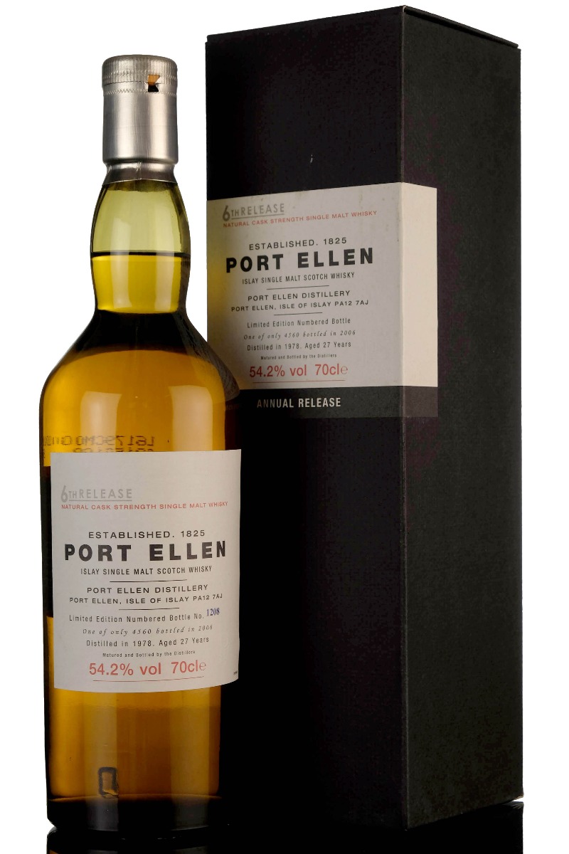 Port Ellen 1978-2006 - 27 Year Old - 6th Release
