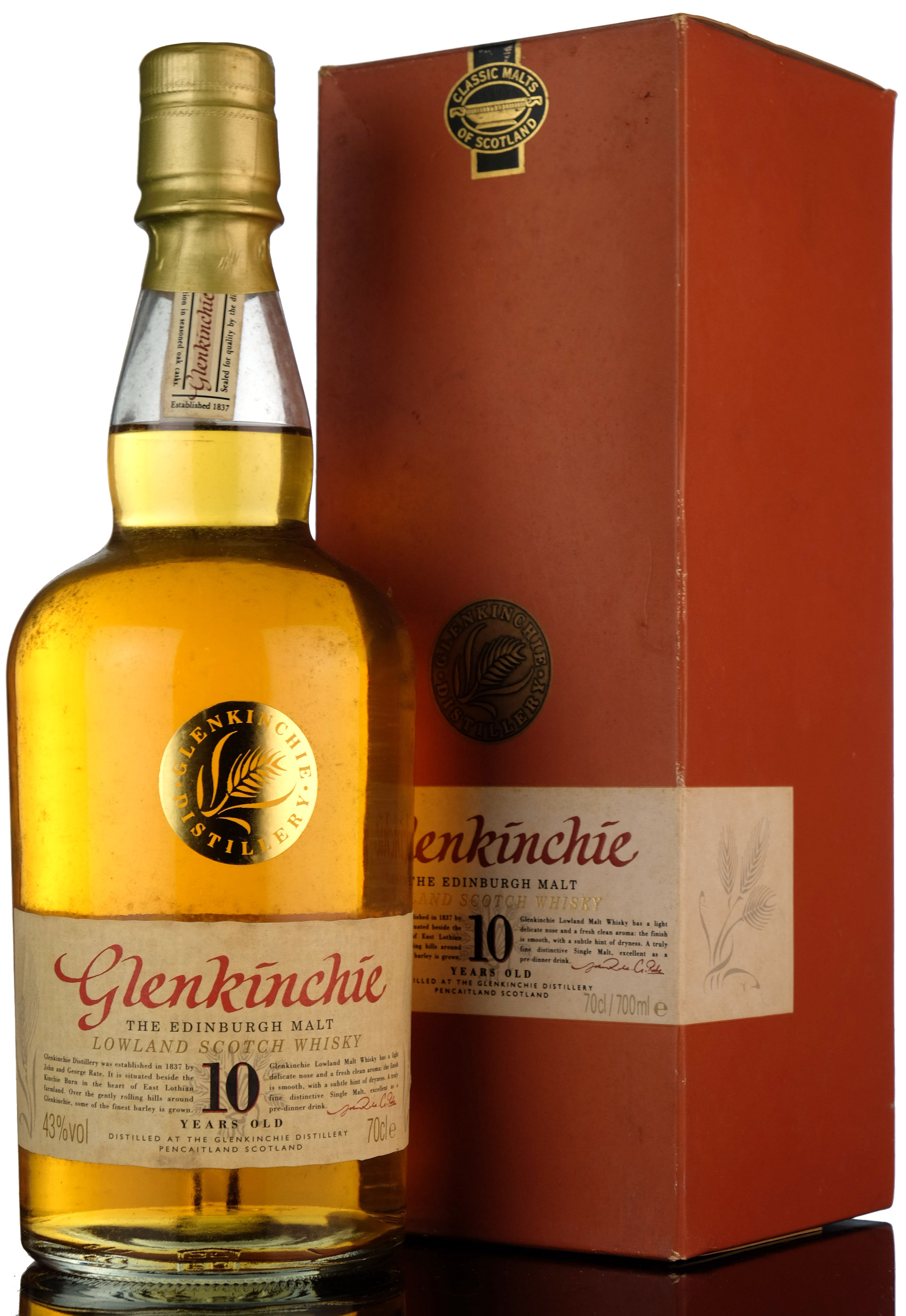 Glenkinchie 10 Year Old