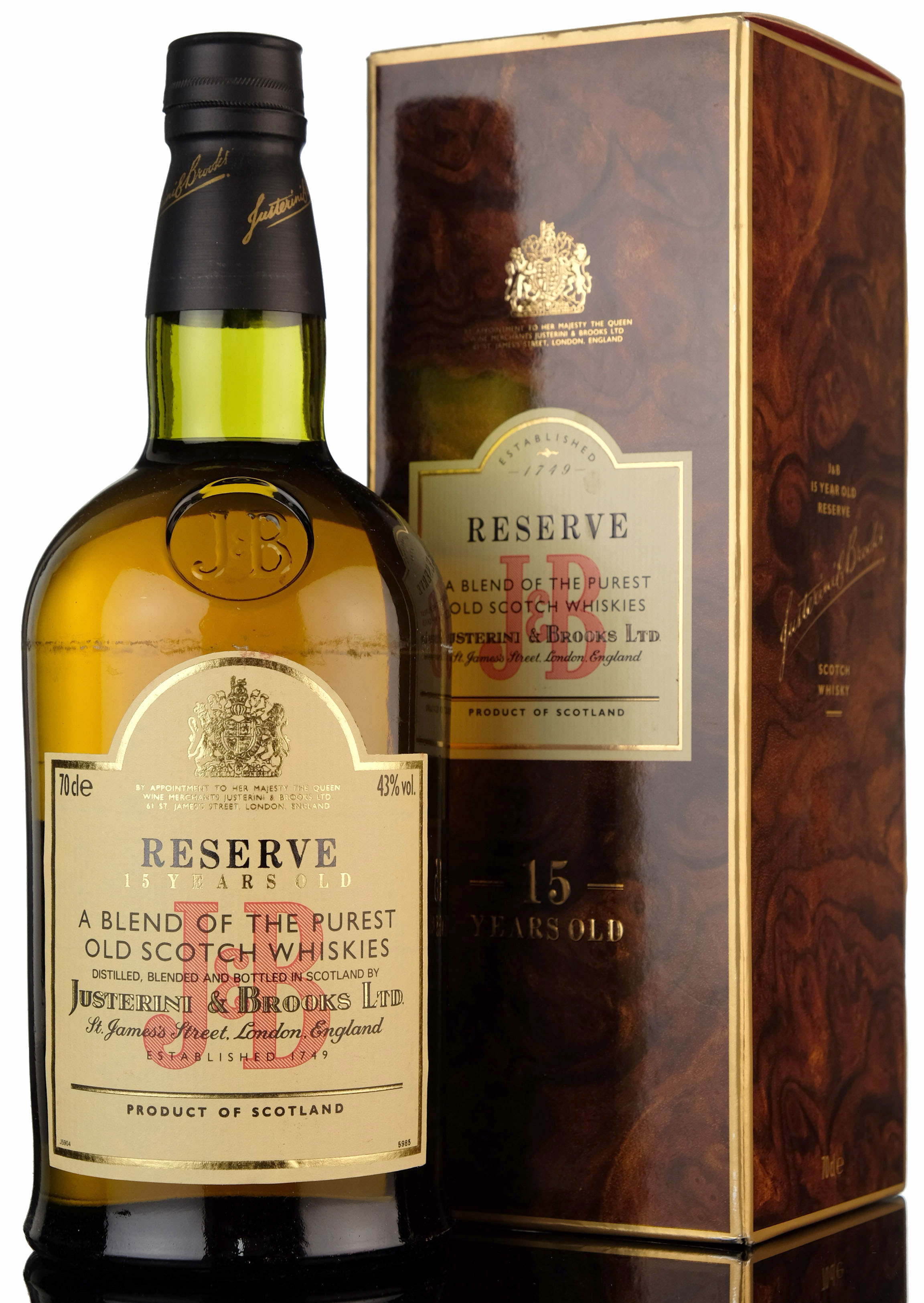 J&B Reserve - 15 Year Old