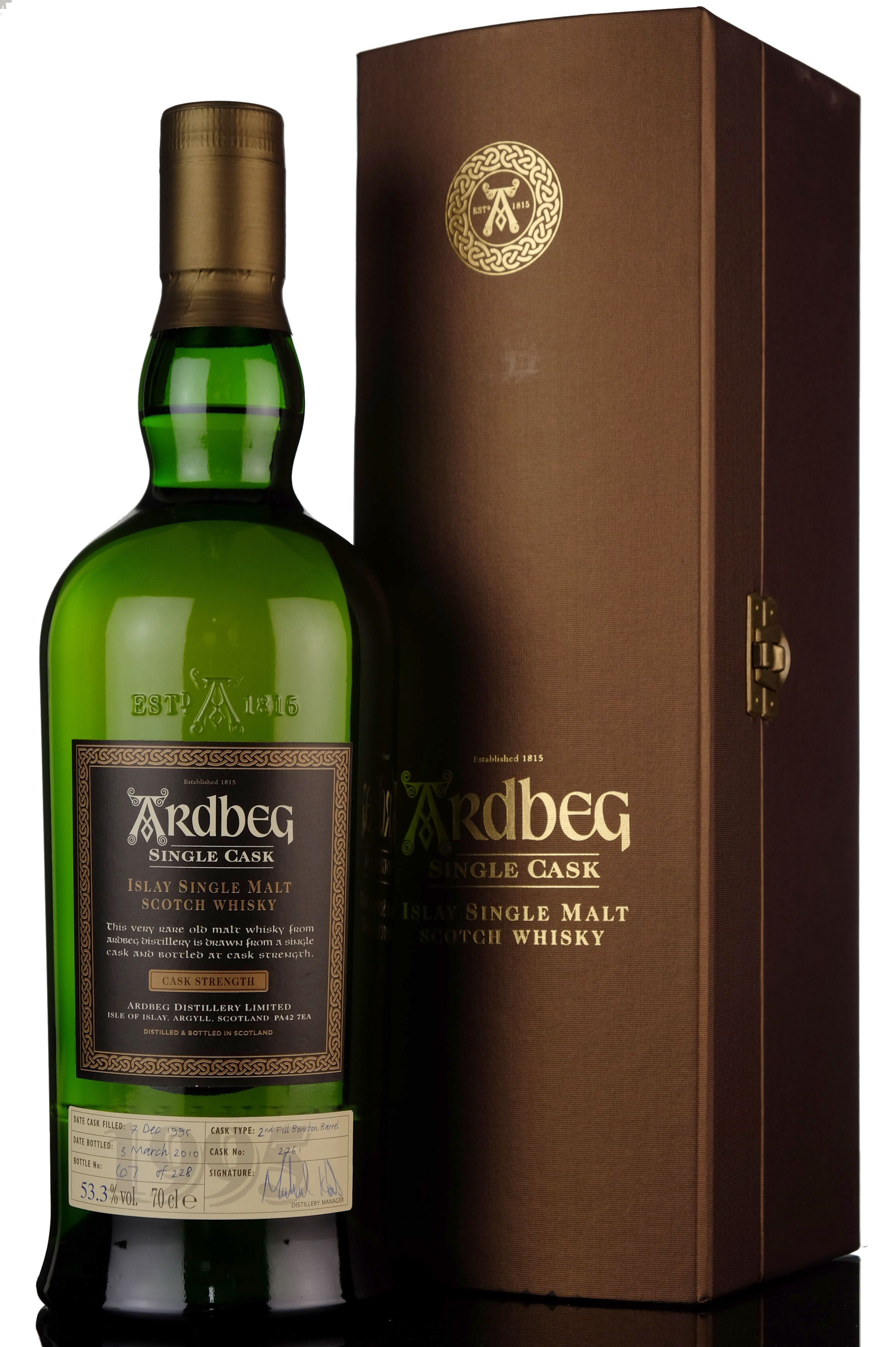 Ardbeg 1995-2010 - Single Cask 2761