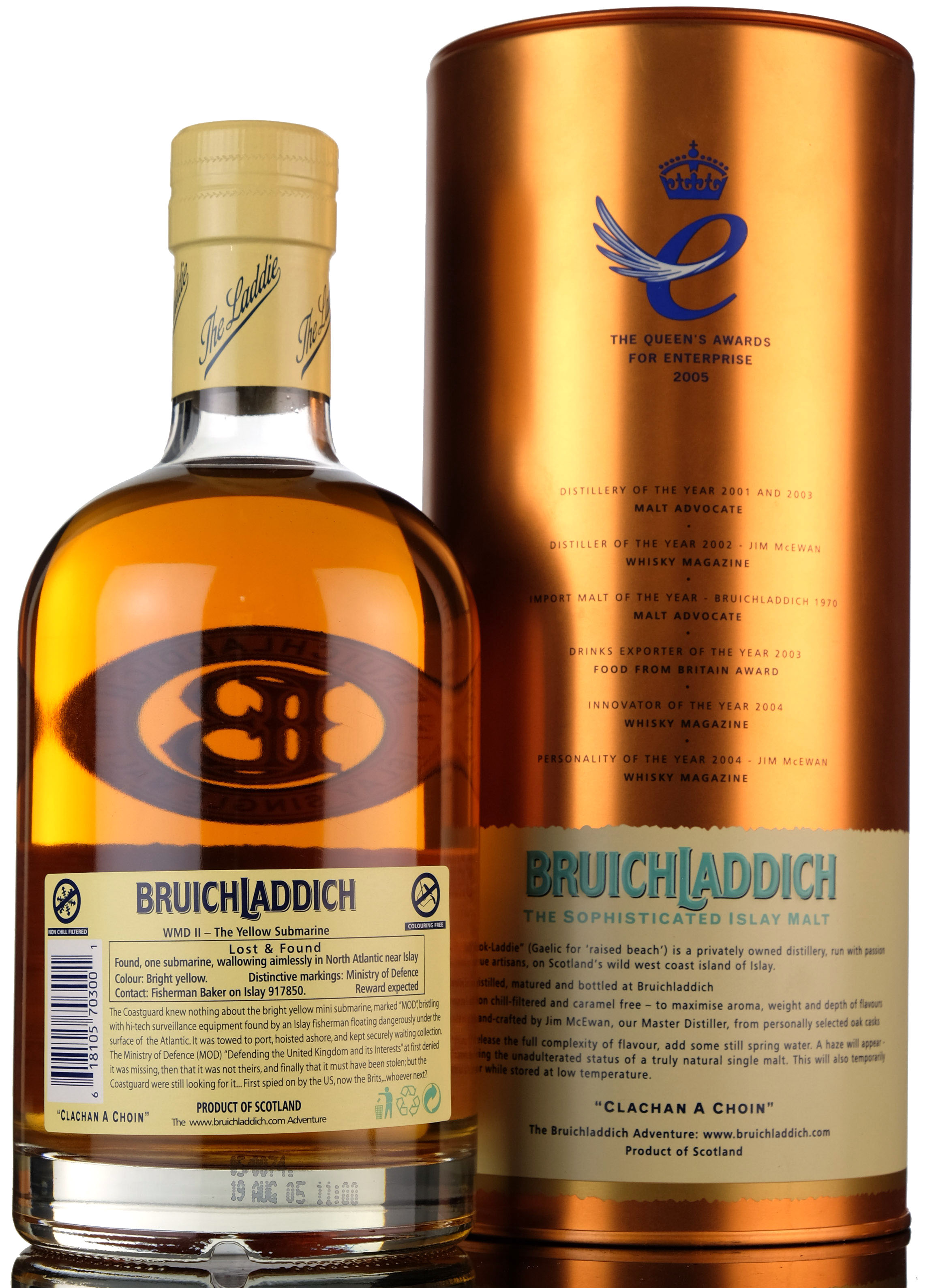 Bruichladdich 1991 - Yellow Submarine - WMD 2