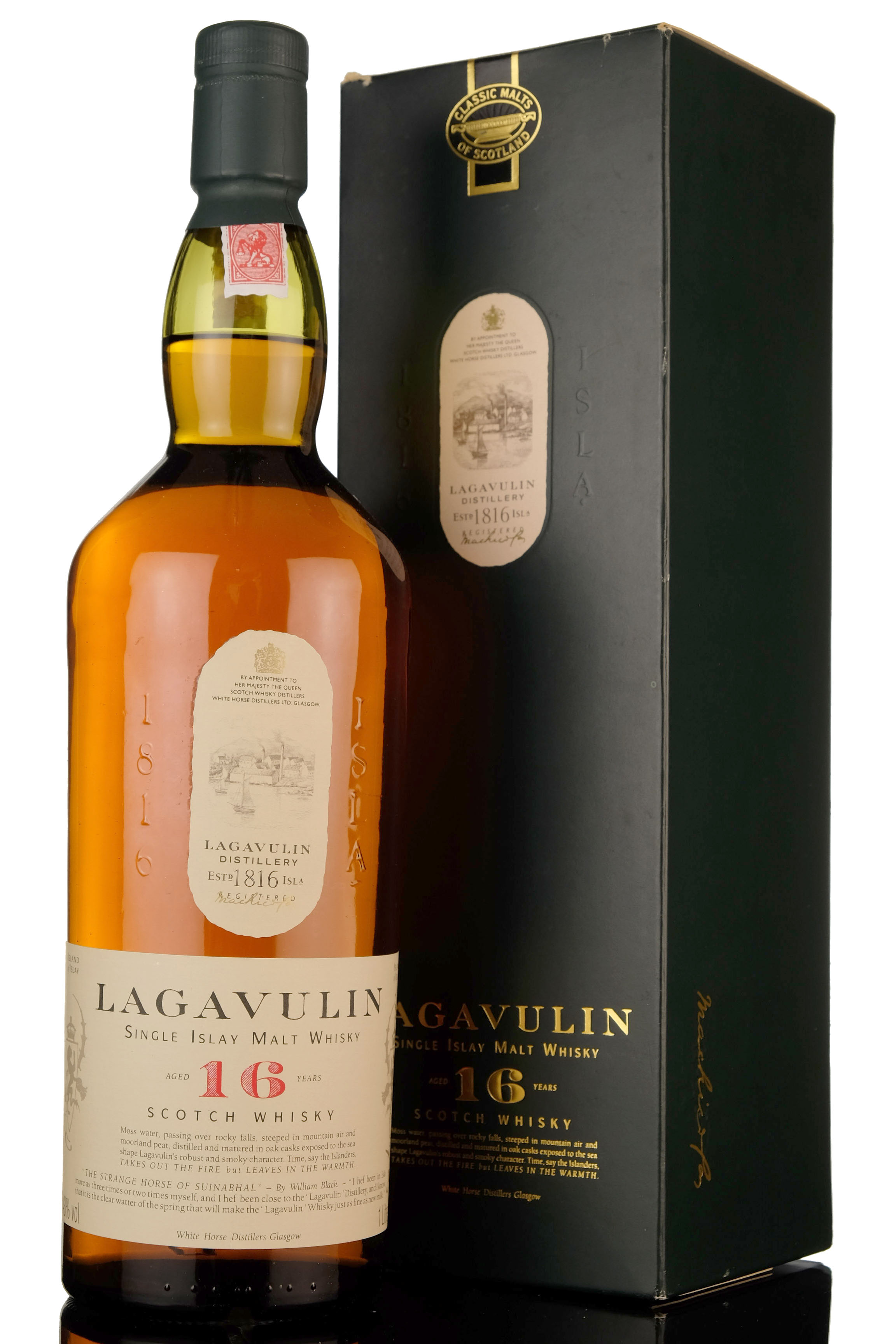 Lagavulin 16 Year Old - White Horse - 1 Litre