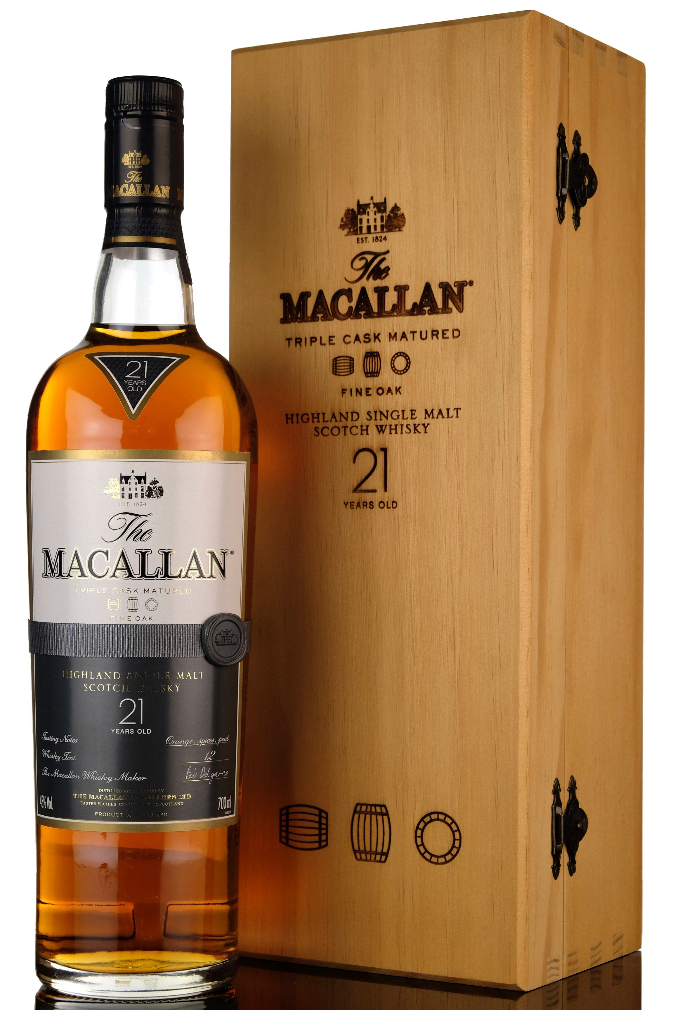 Macallan 21 Year Old - Fine Oak - 2010s