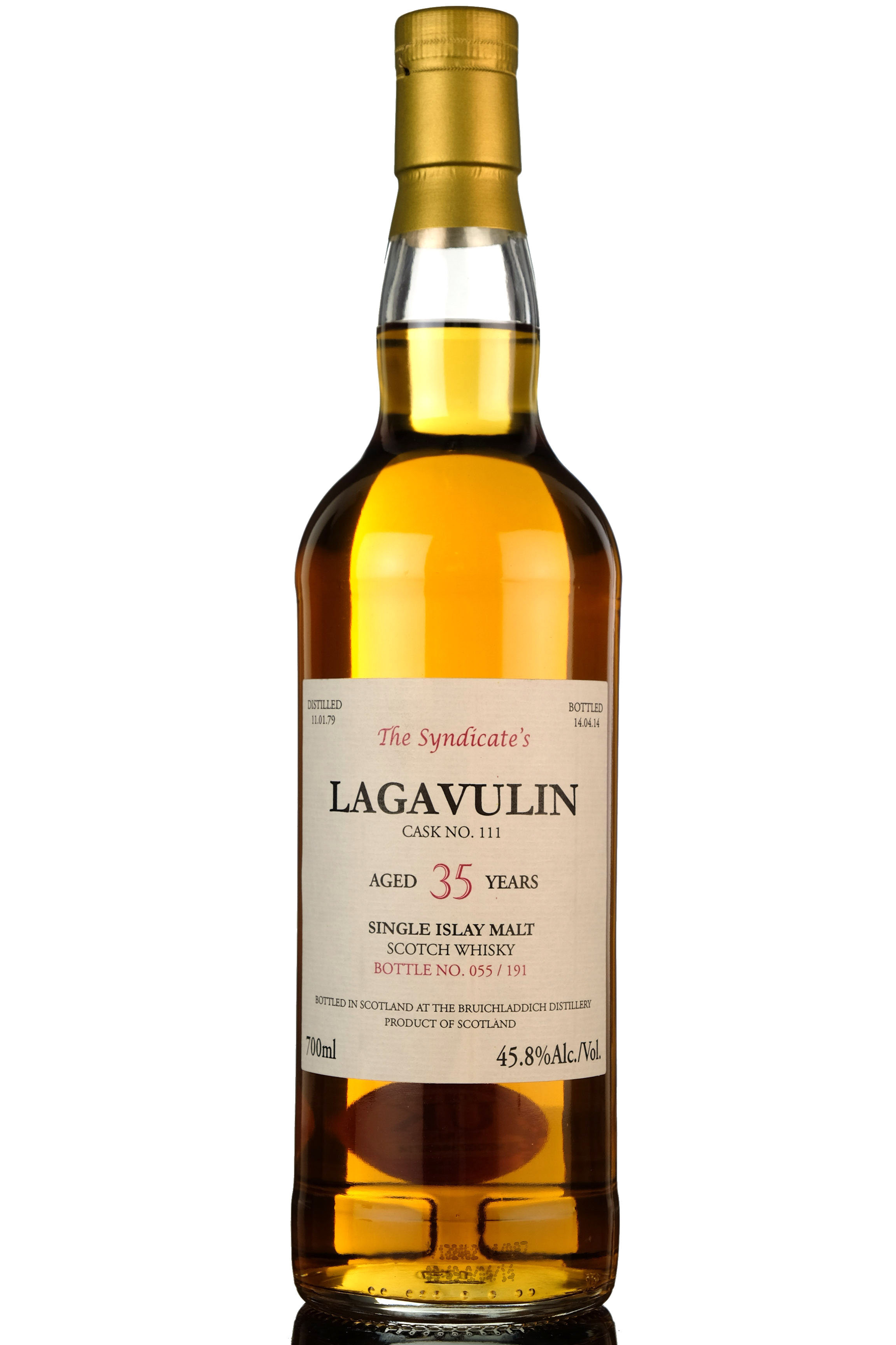 Lagavulin 1979-2014 - 35 Year Old - The Syndicate - 191 Bottles