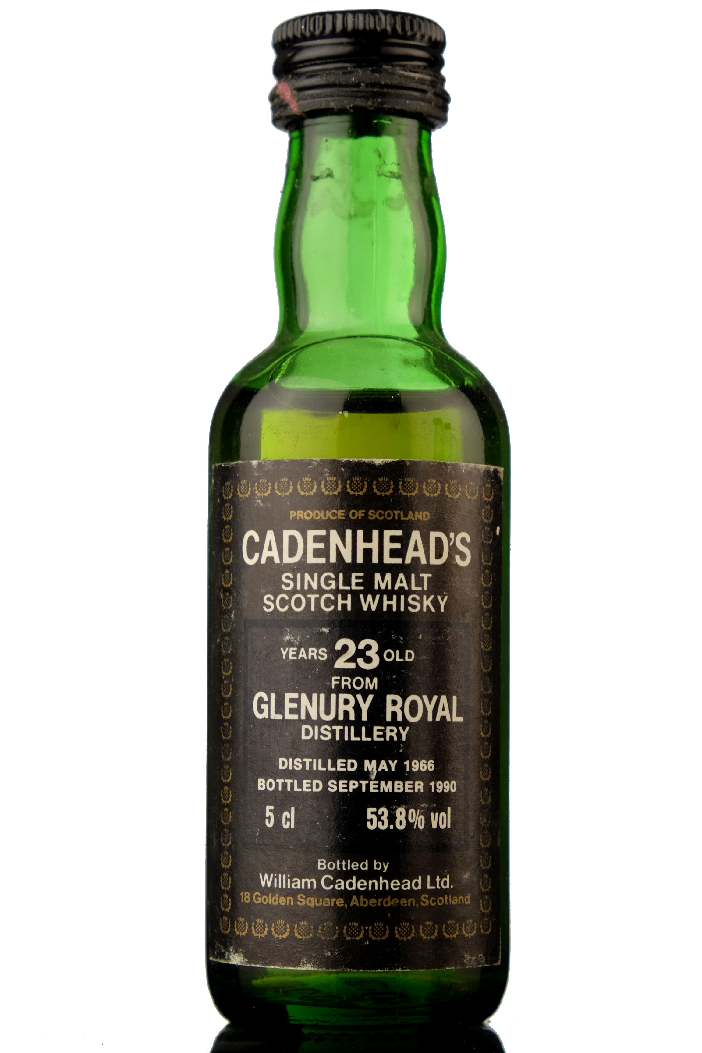 Glenury Royal 1966 - 23 Year Old - Cadenheads Miniature