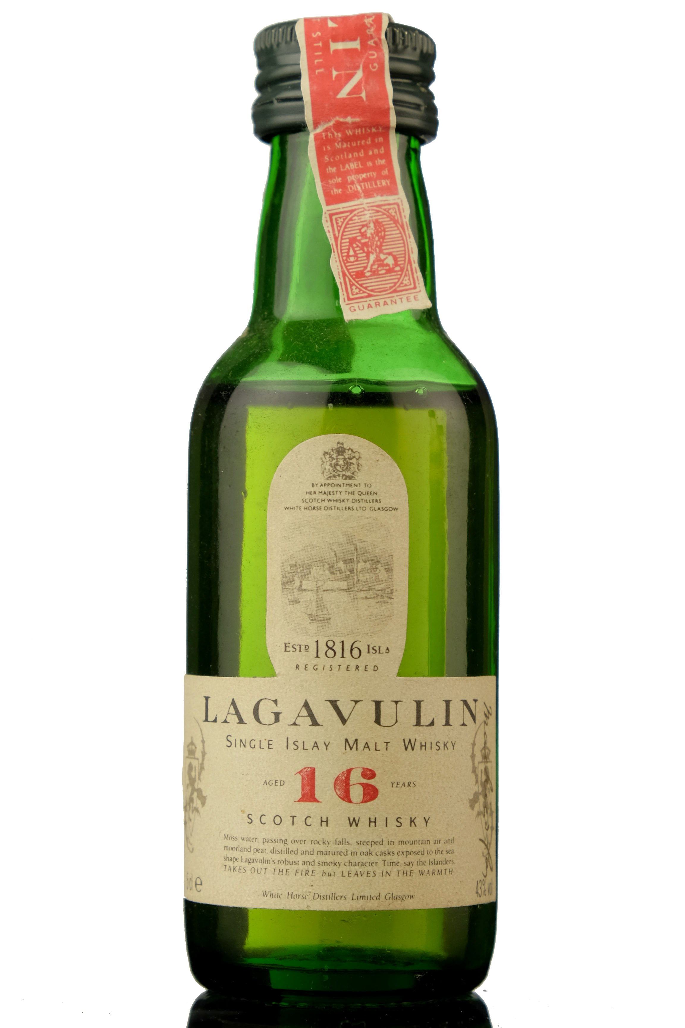 Lagavulin 16 Year Old - White Horse Miniature