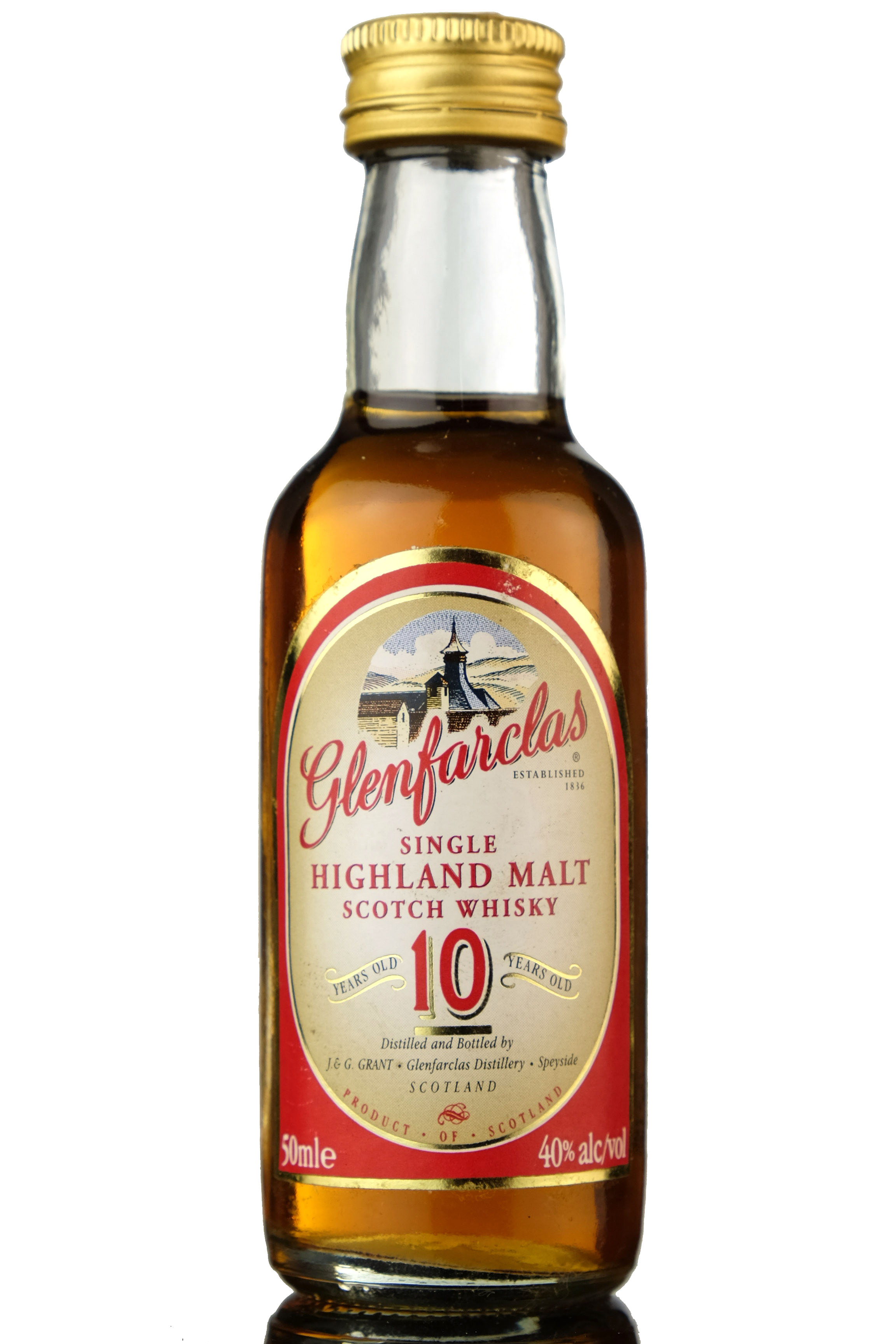 Glenfarclas 10 Year Old Miniature