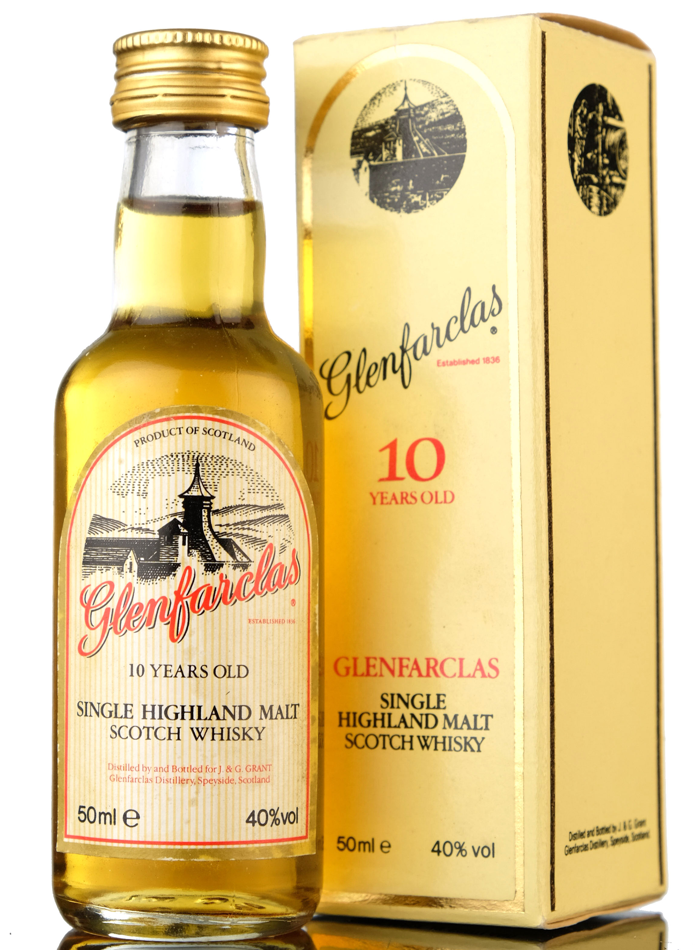 Glenfarclas 10 Year Old Miniature