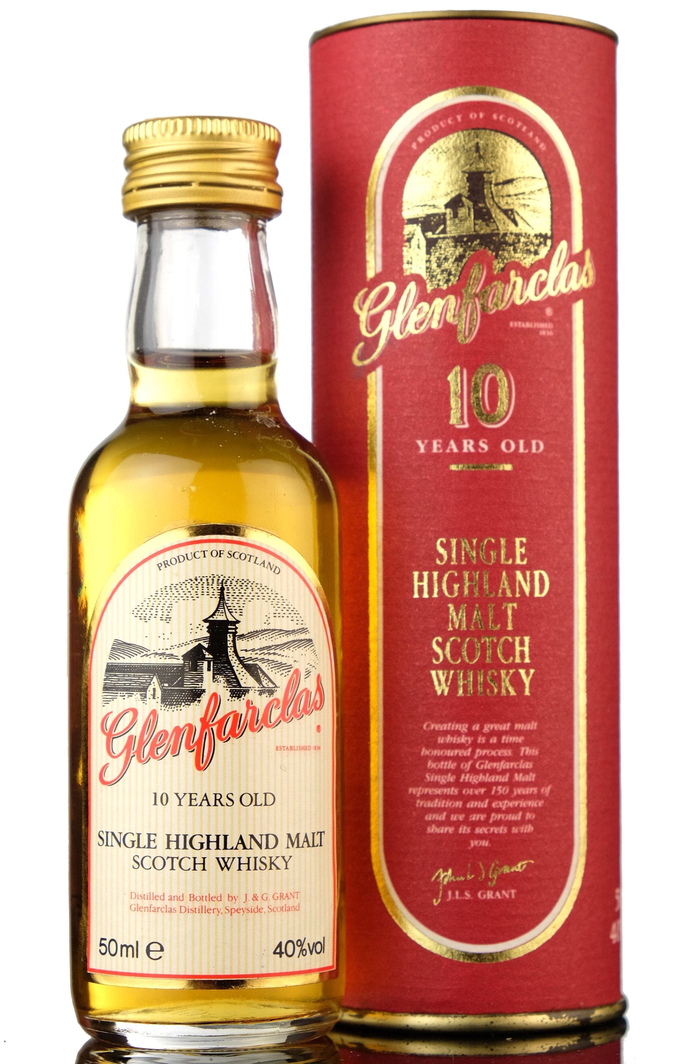 Glenfarclas 10 Year Old Miniature