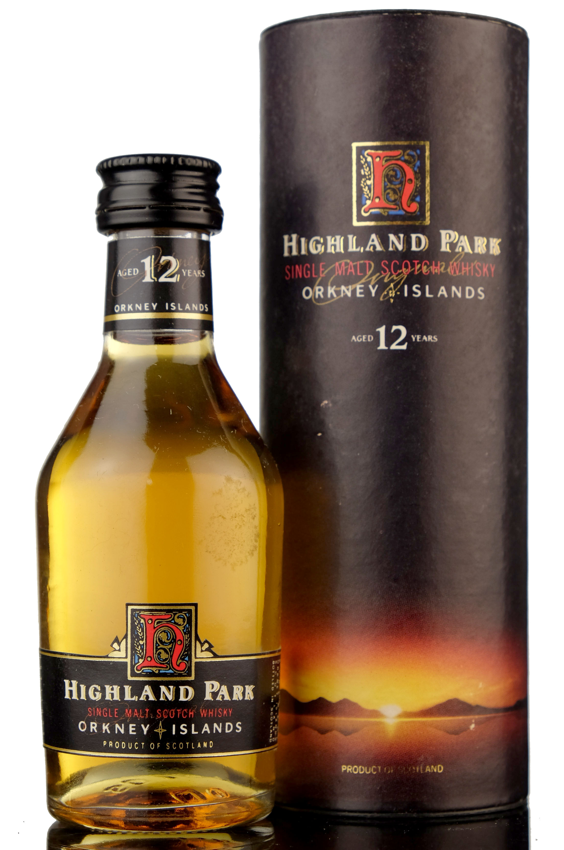 Highland Park 12 Year Old Miniature