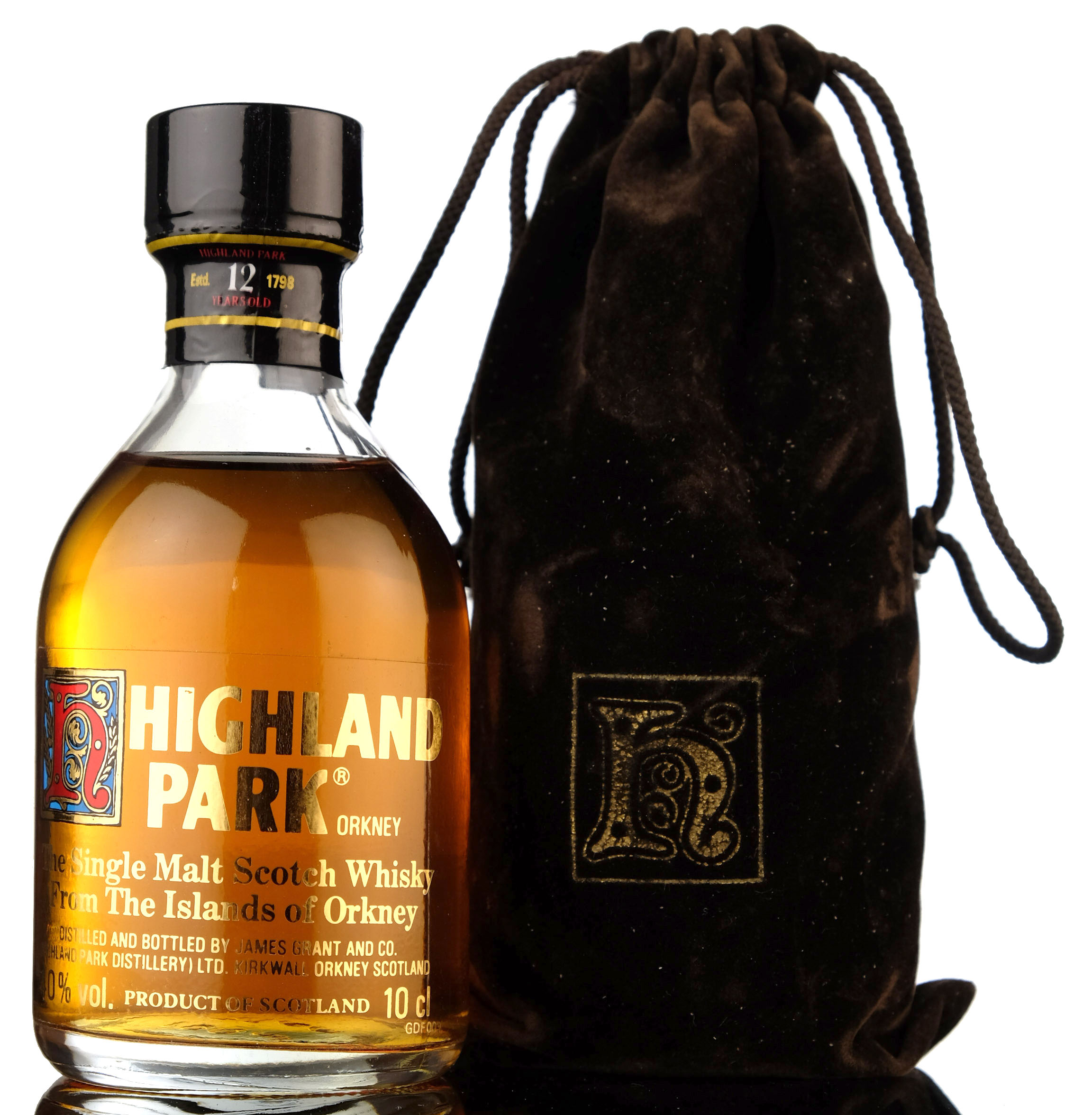 Highland Park 12 Year Old - 1980s - 10cl