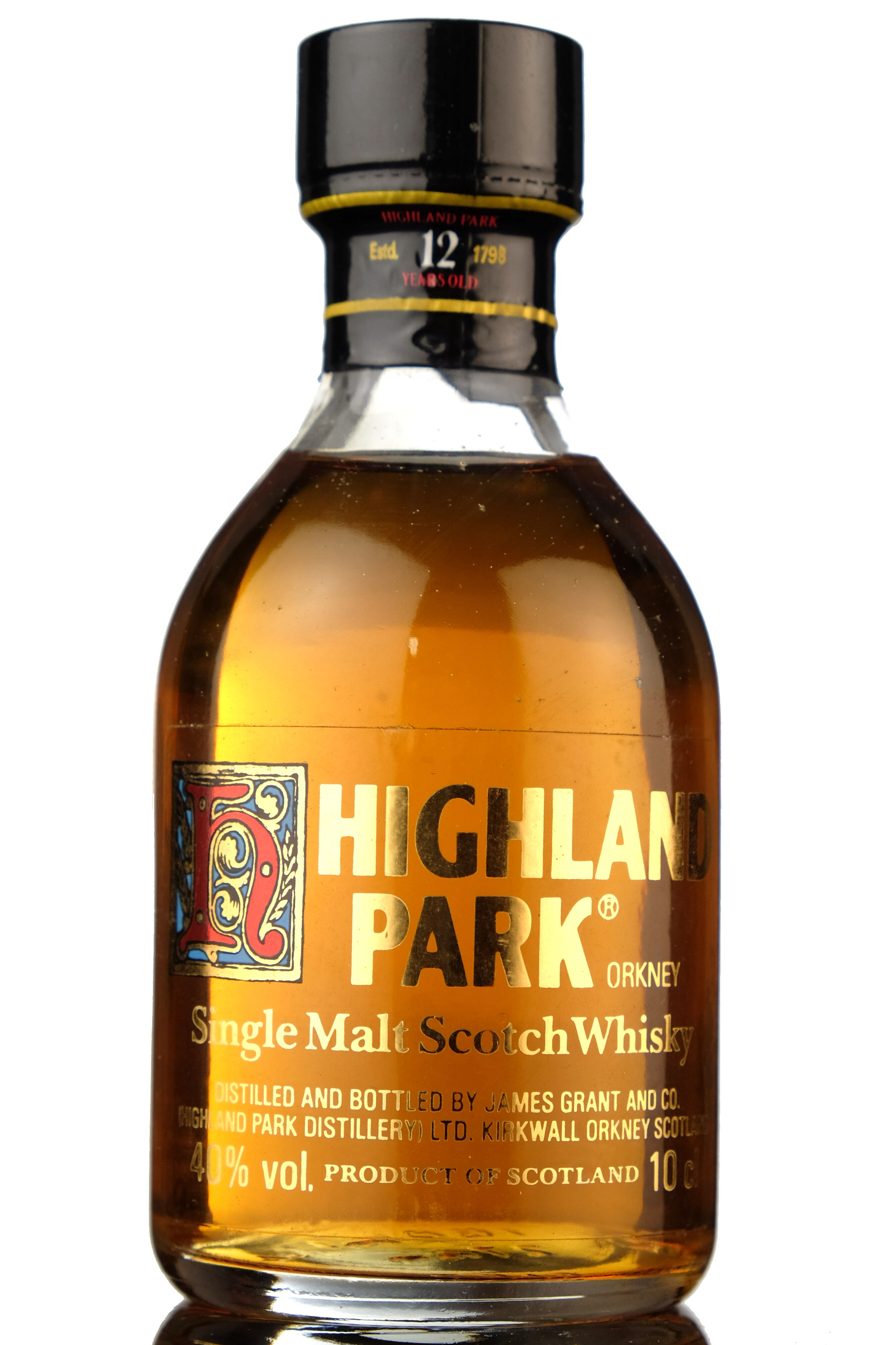 Highland Park 12 Year Old - 1980s - 10cl