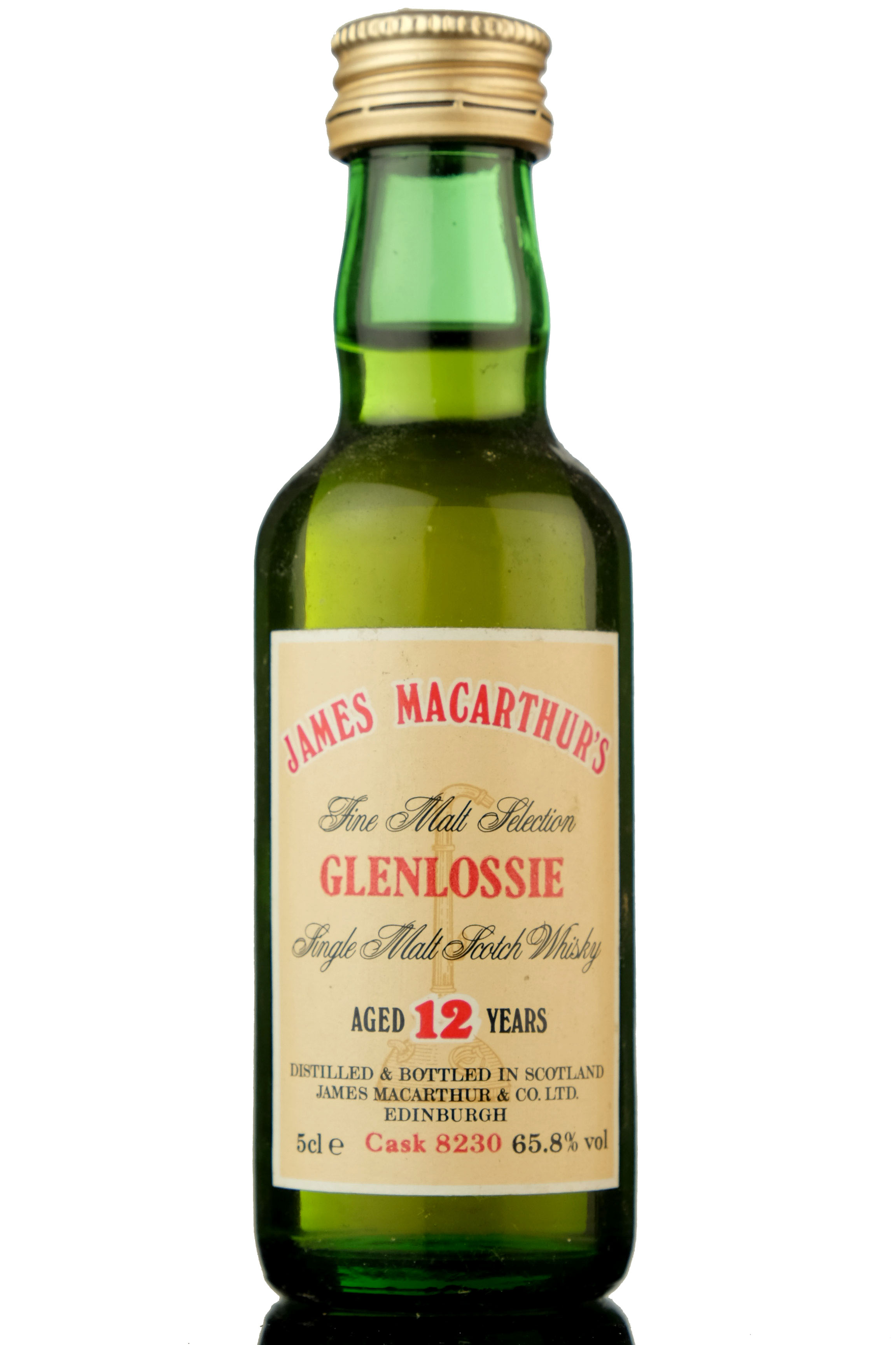 Glenlossie - 12 Year Old - James MacArthurs Miniature