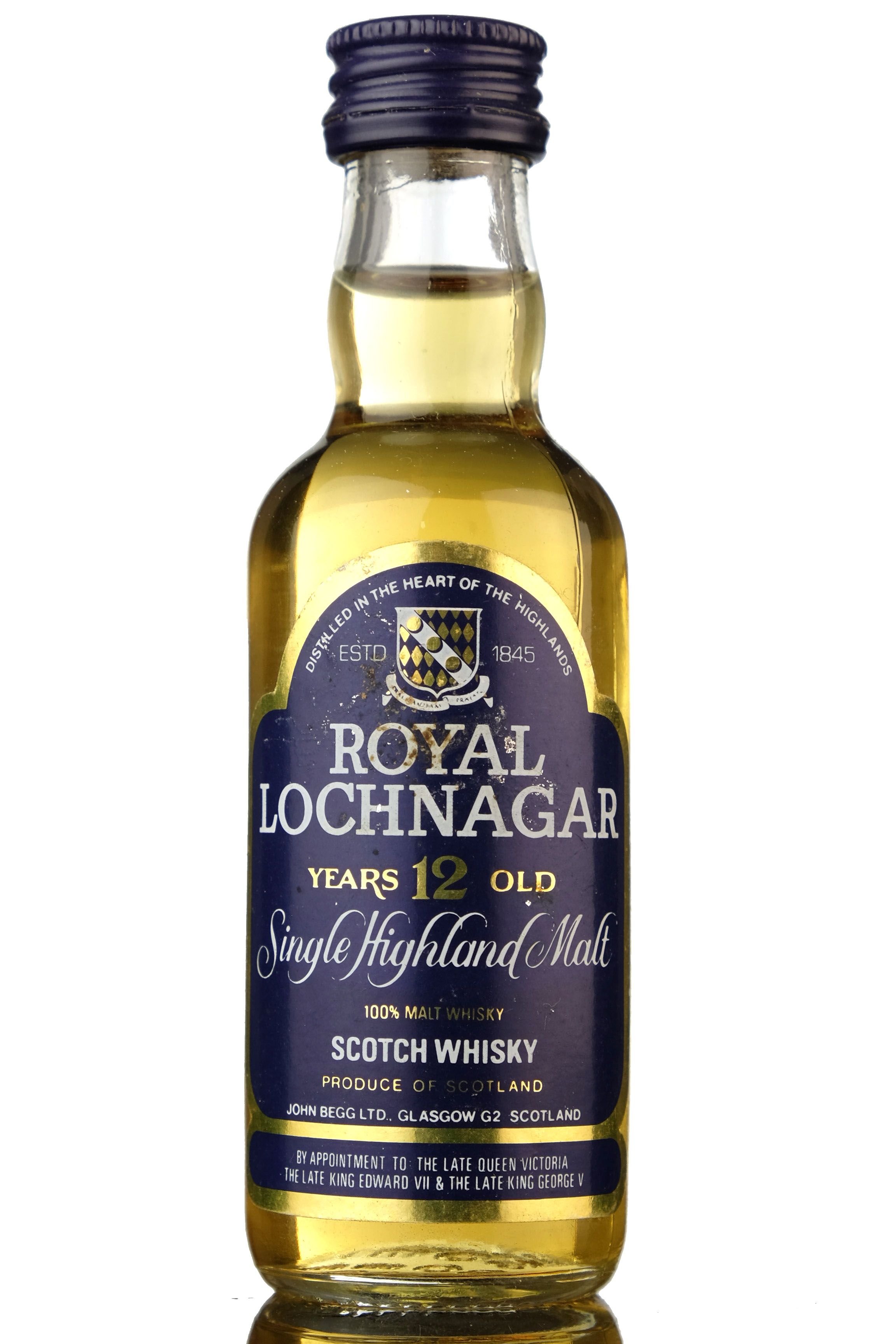 Royal Lochnagar 12 Year Old Miniature