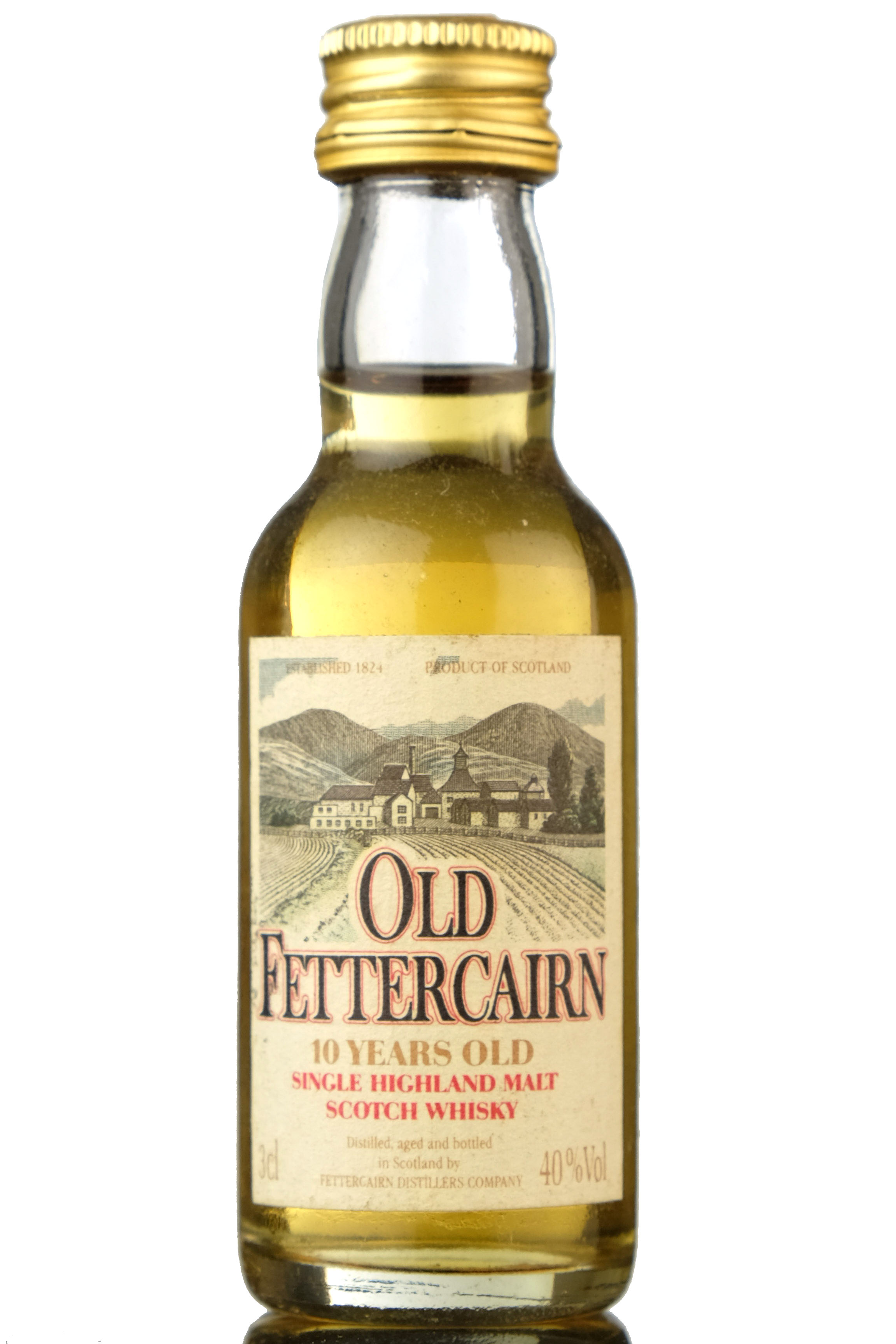 Old Fettercairn 10 Year Old Miniature