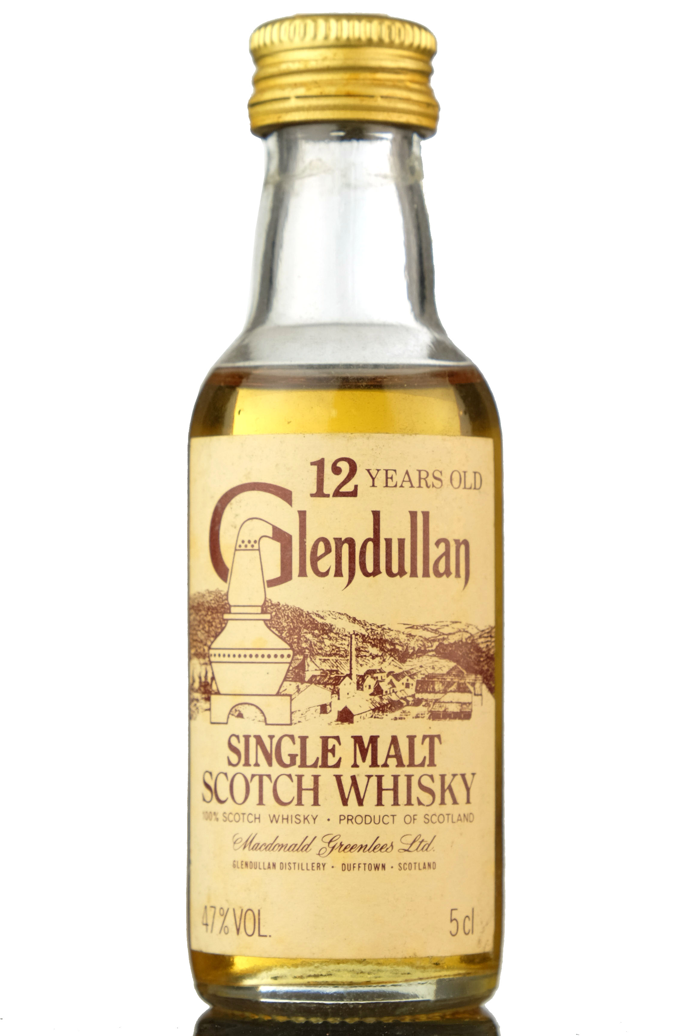 Glendullan 12 Year Old Miniature