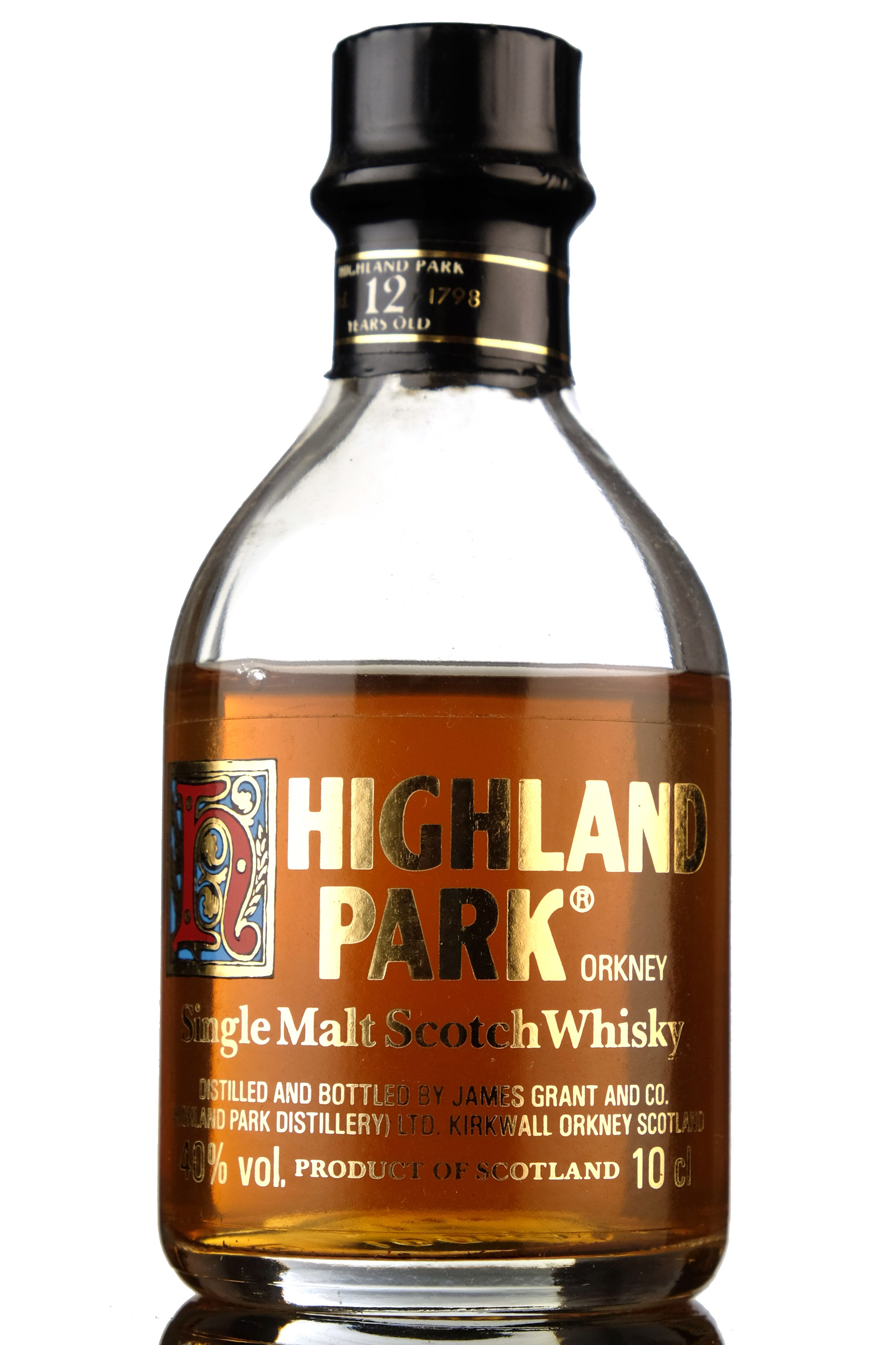 Highland Park 12 Year Old - 1980s - 10cl