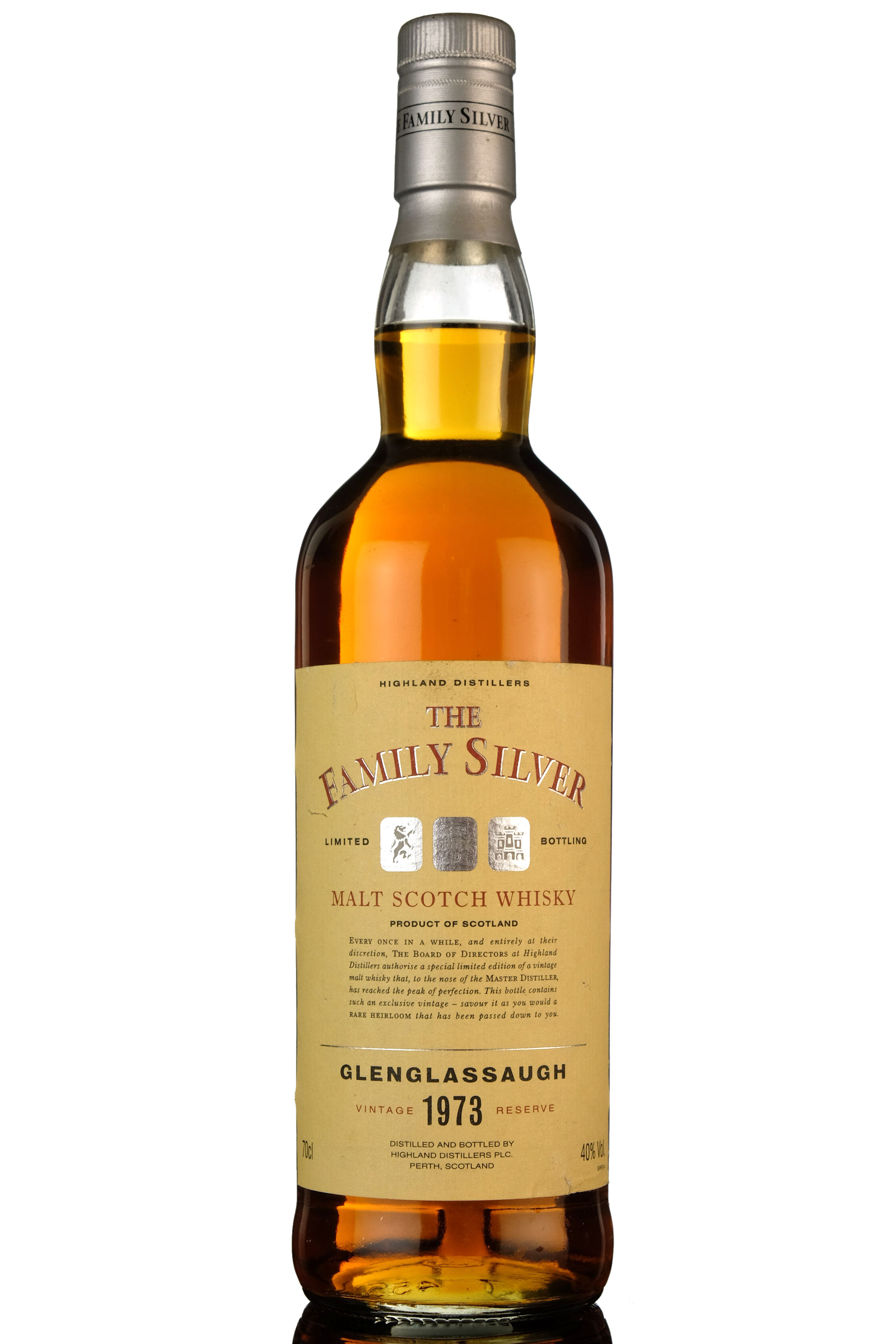 Glenglassaugh 1973 - Family Silver