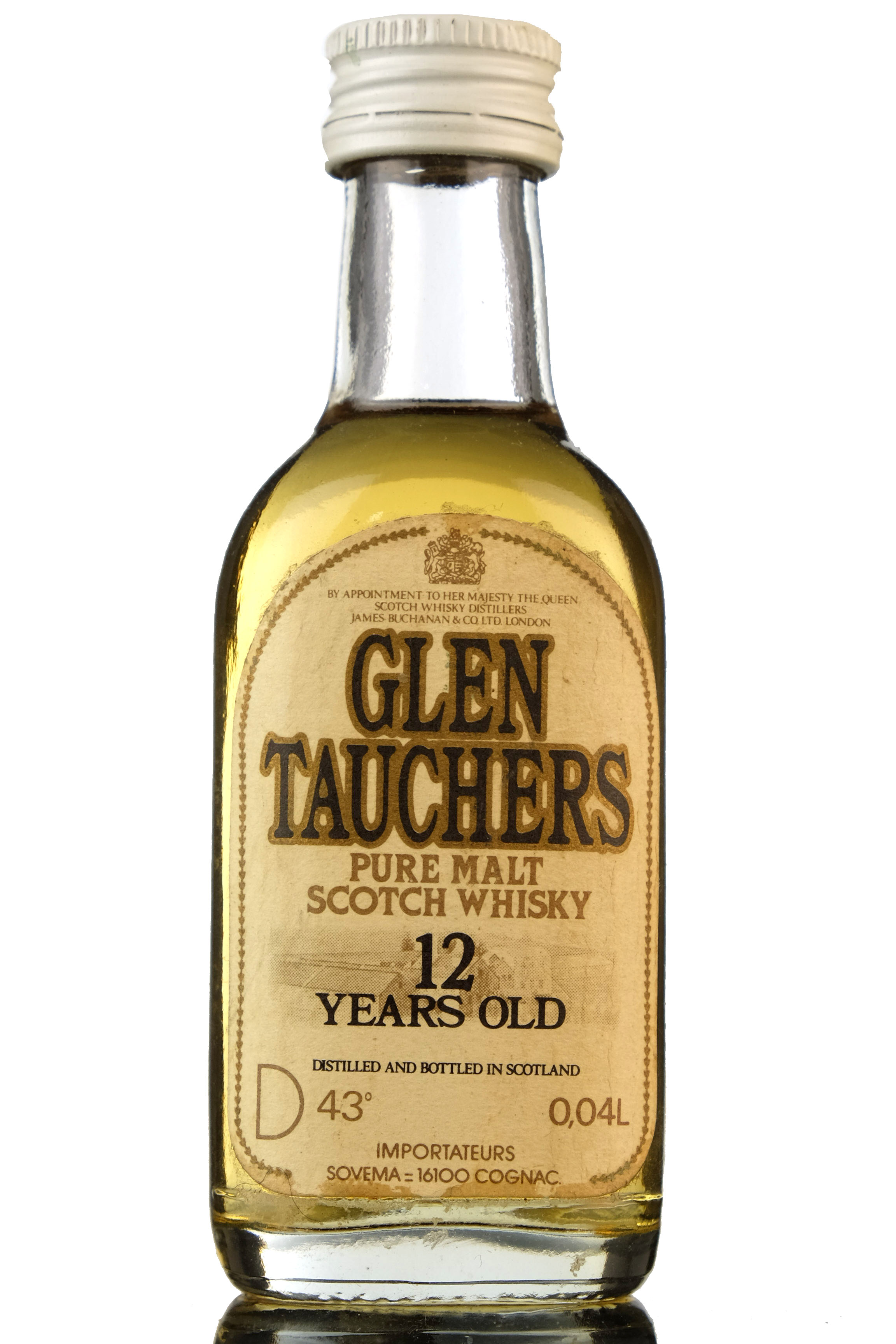 Glentauchers 12 Year Old Miniature