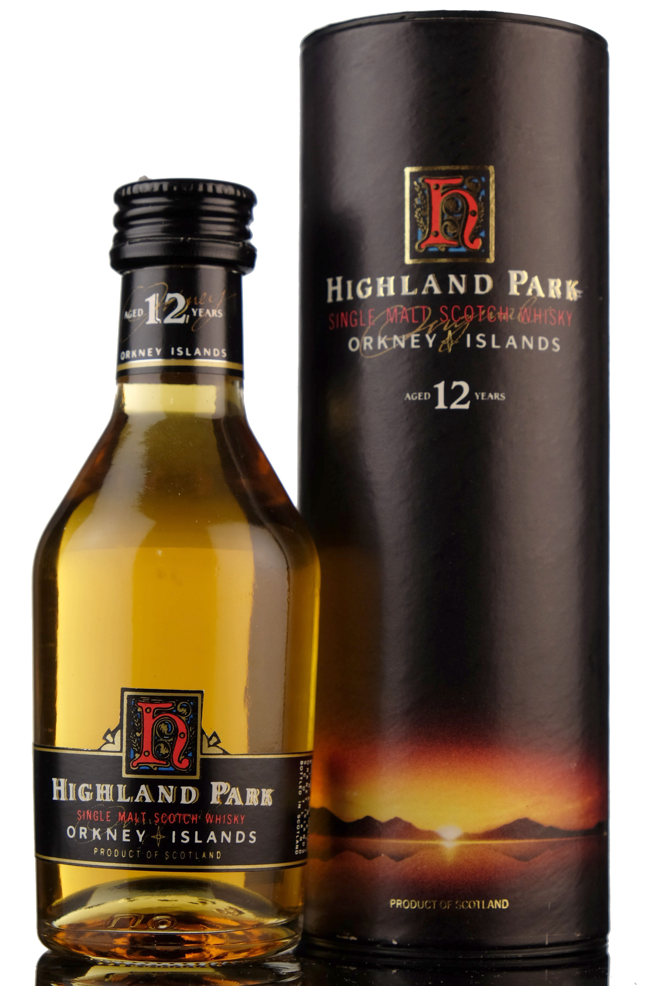 Highland Park 12 Year Old Miniature