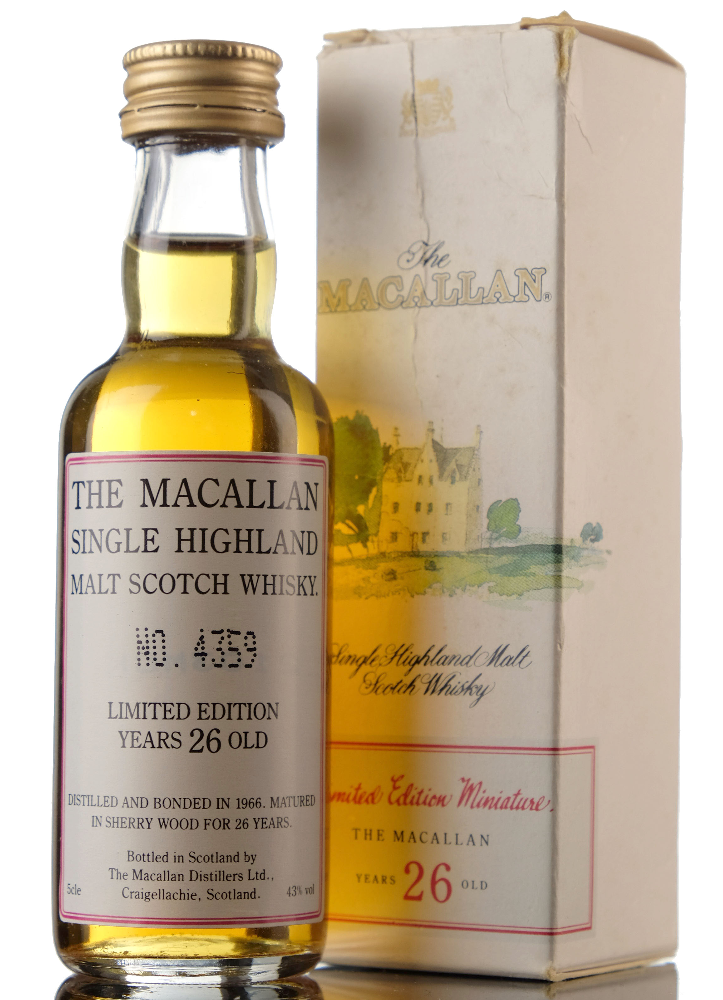 Macallan 1966 - 26 Year Old - Miniature