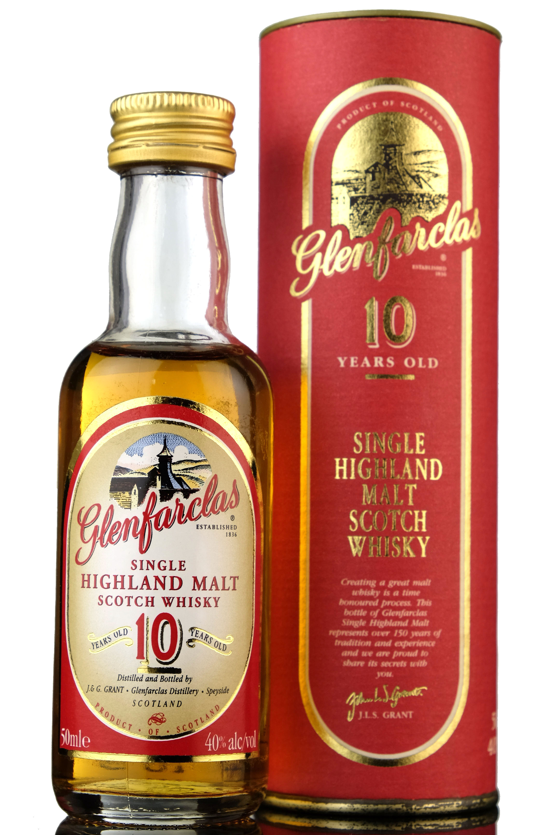 Glenfarclas 10 Year Old Miniature