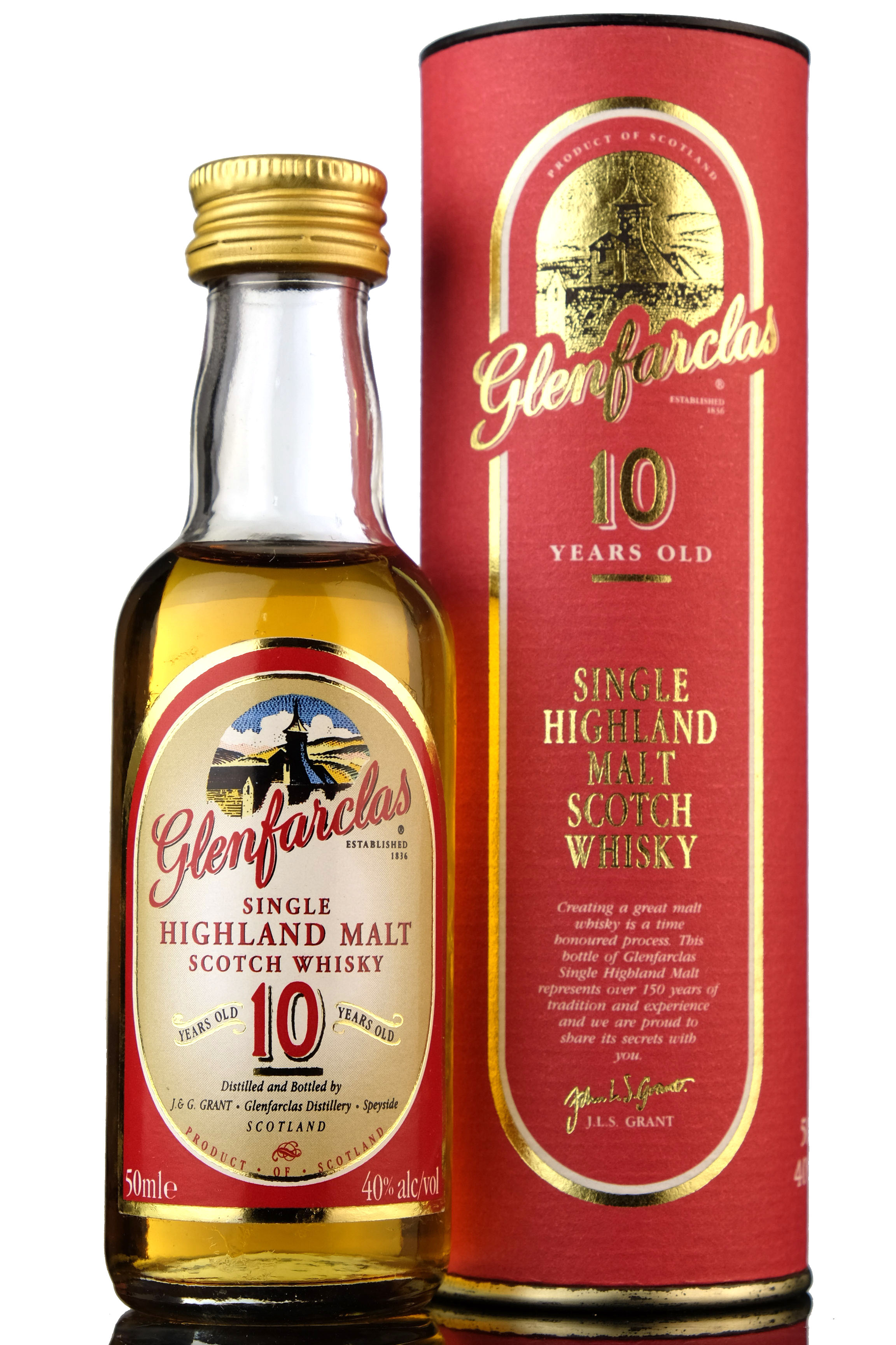 Glenfarclas 10 Year Old Miniature